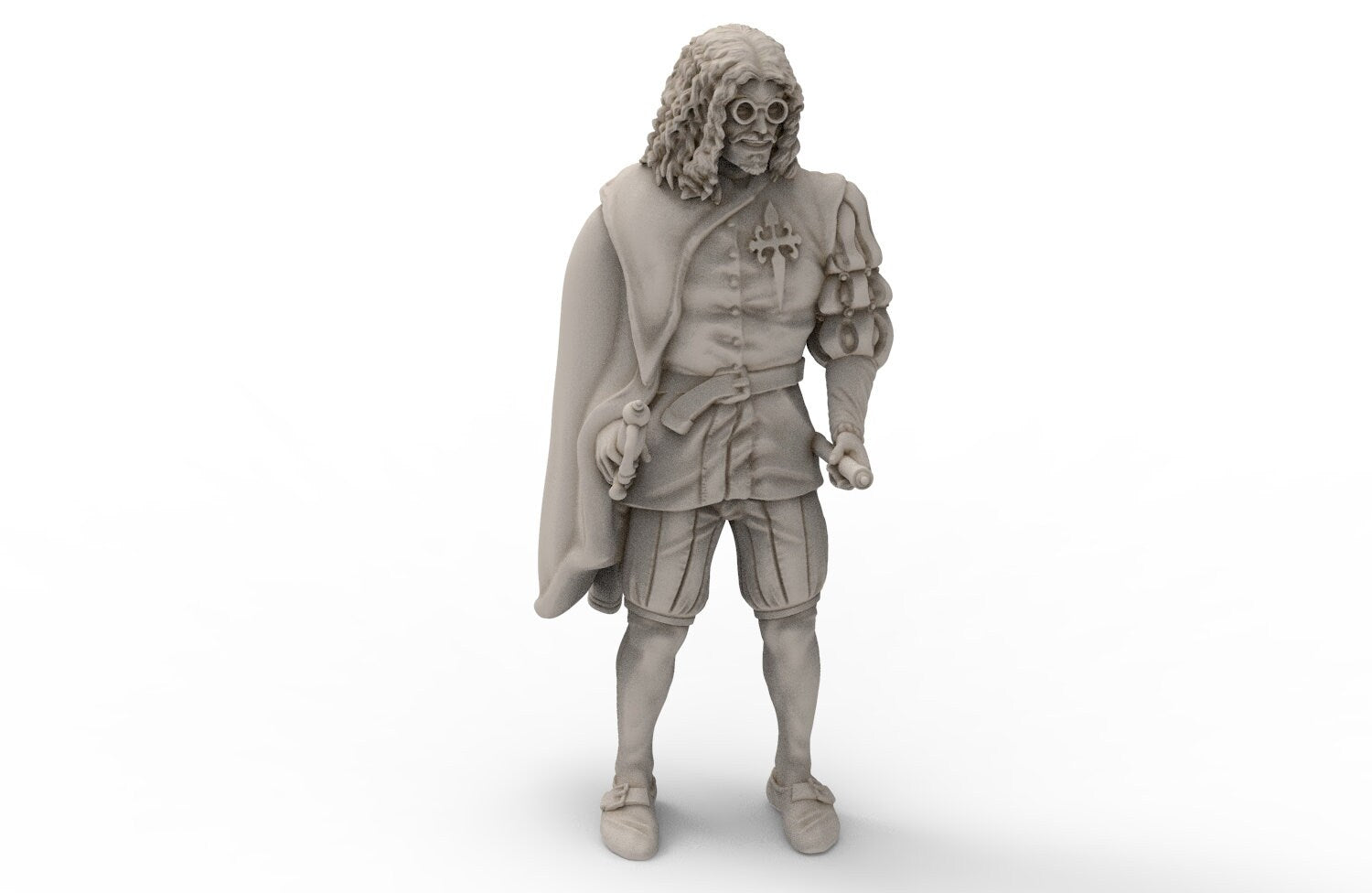 10 characters for role play, 3 musketeers, tabletop game, decoration