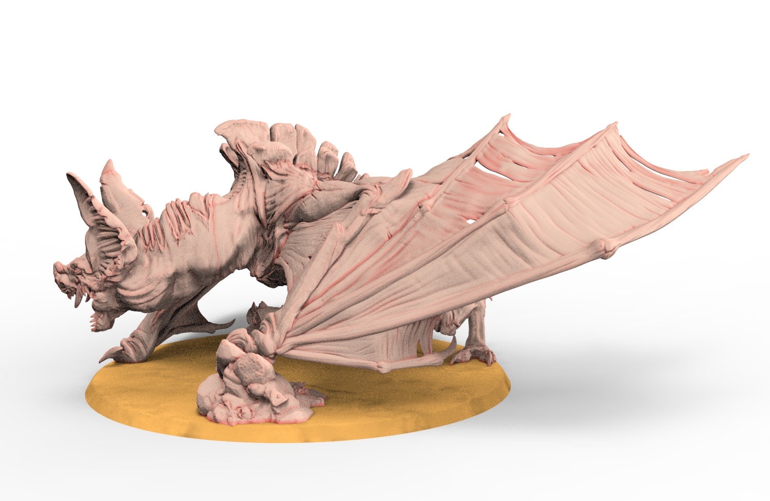 Untote - Fliegender Raubtier-Zombiedrache, Marksauger-Trupp, Fleischfresser, Grabmonster