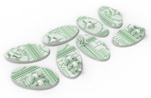 Load image into Gallery viewer, Lot of 60mm to 170mm  CINAN set 2 texture &amp; oval bases usable for warmachine, wargame...
