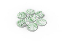 Load image into Gallery viewer, Lot of 25mm to 160mm CINAN set 3 texture &amp; round bases usable for warmachine, wargame...
