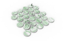 Load image into Gallery viewer, Lot of 25mm to 160mm CINAN set 3 texture &amp; round bases usable for warmachine, wargame...
