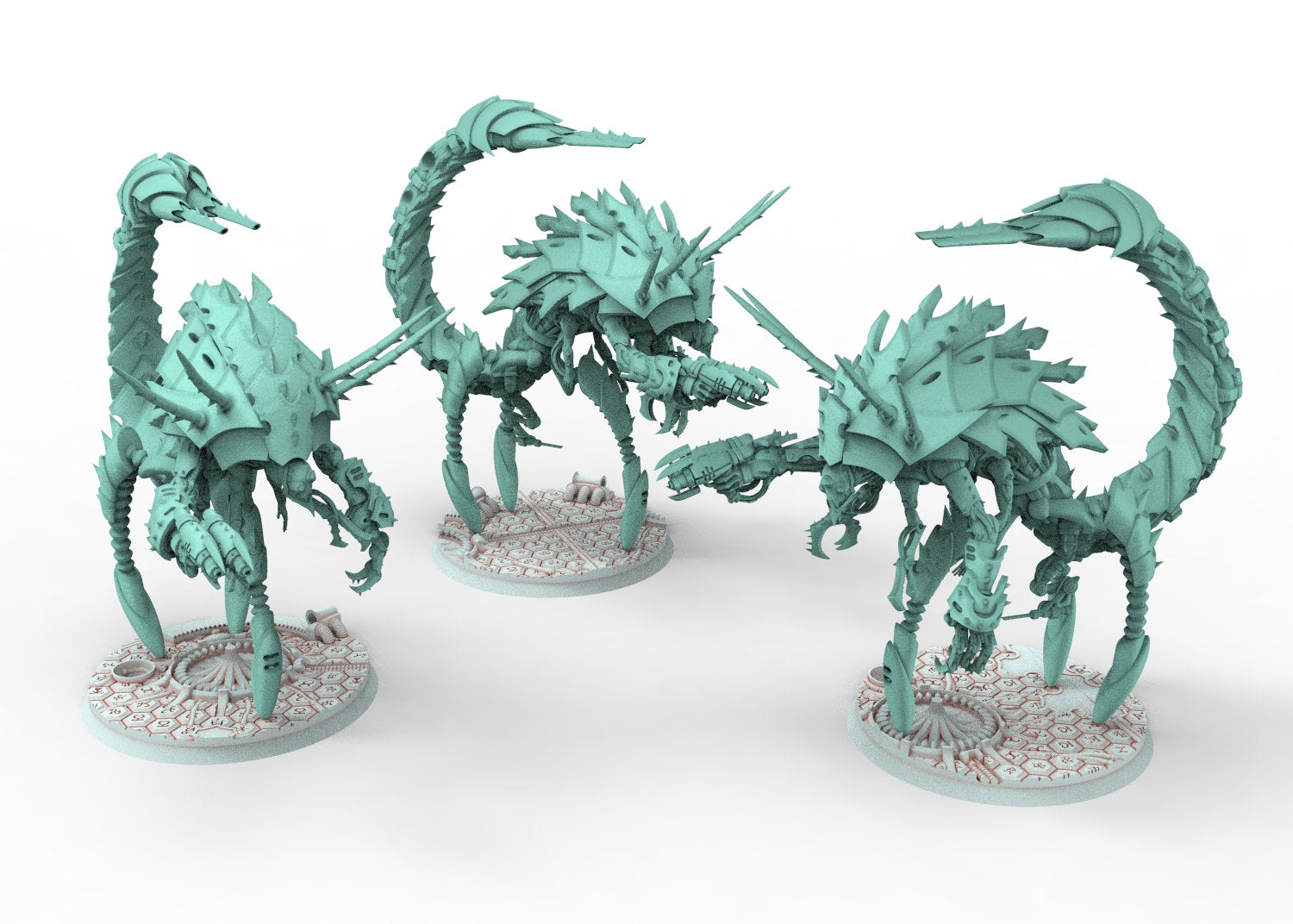 Dark City - Flesh drone warmachine Dark eldar drow V3