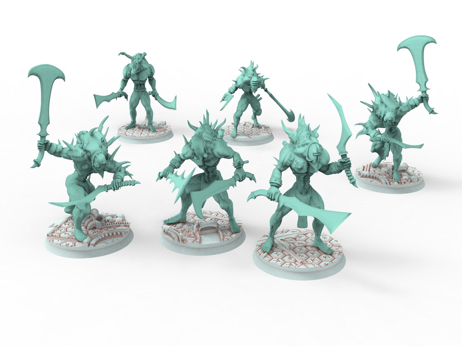 Dark City - Grotesque abominations tortured  Dark eldar drow 