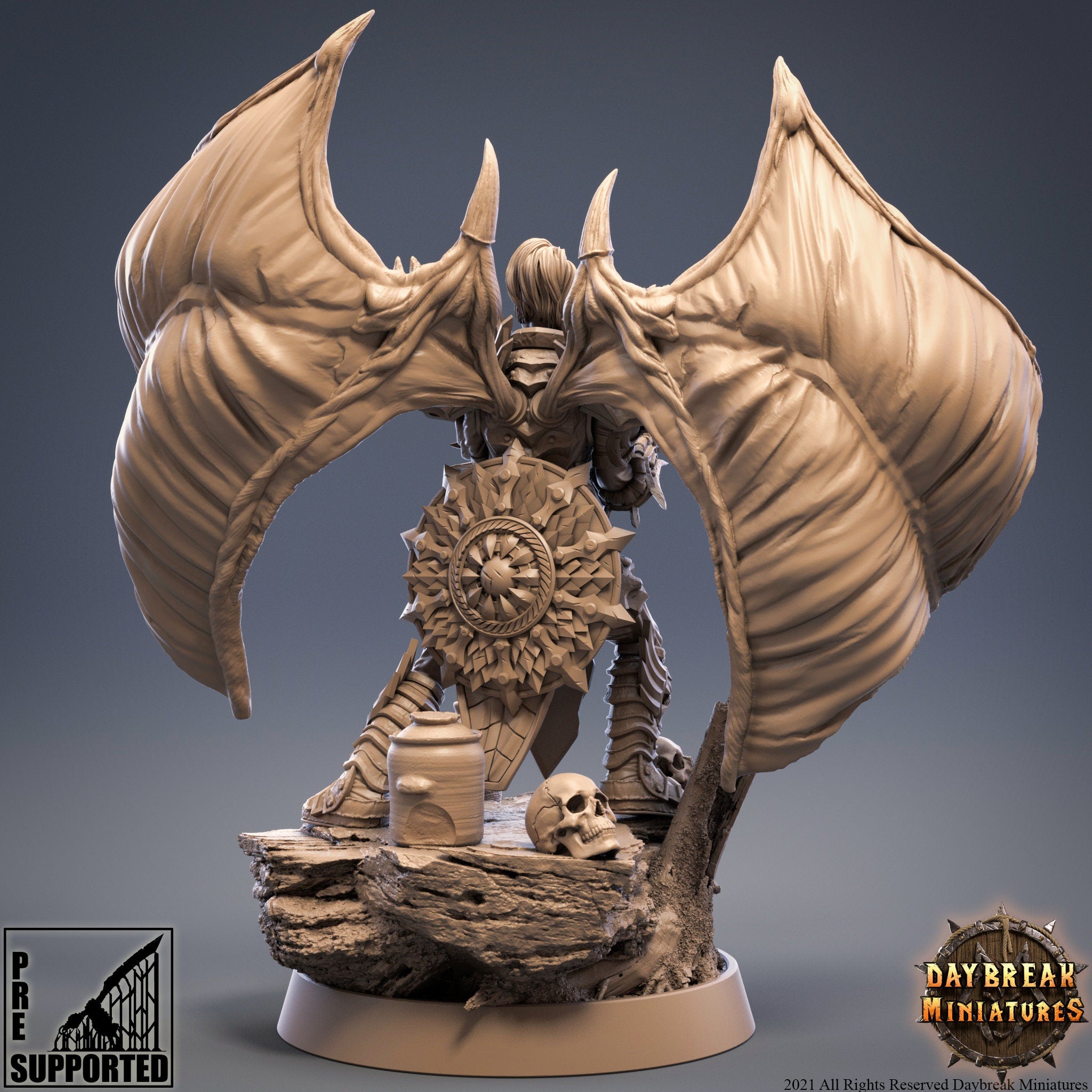 Untote - Argilia Unterstrachen, Verflüssigerin der lebenden Vampire, Bloodthirster Daybreak Miniatures