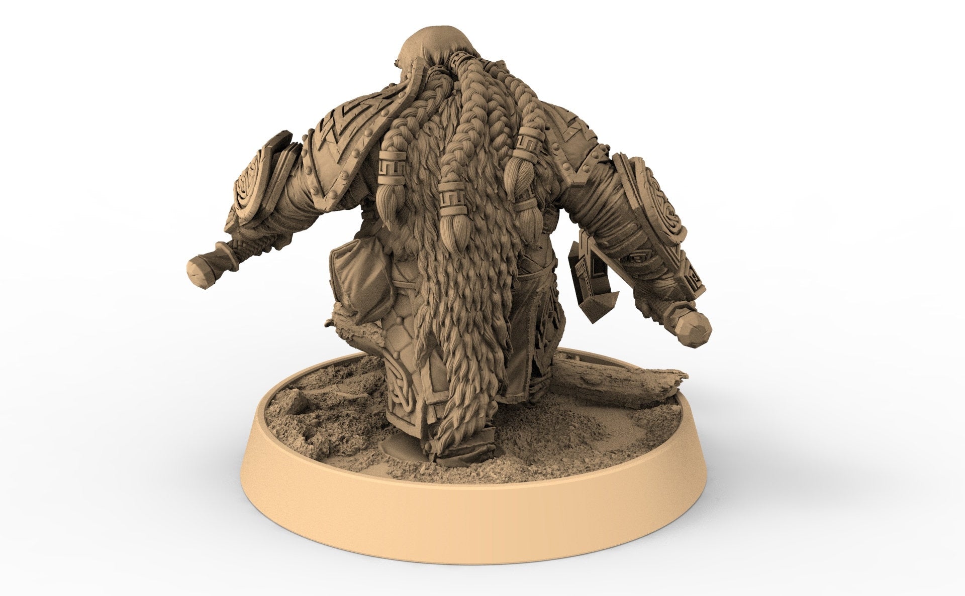 Dwarves - Bouldus Hakkerman The White Ravens of Norrokk, daybreak miniatures