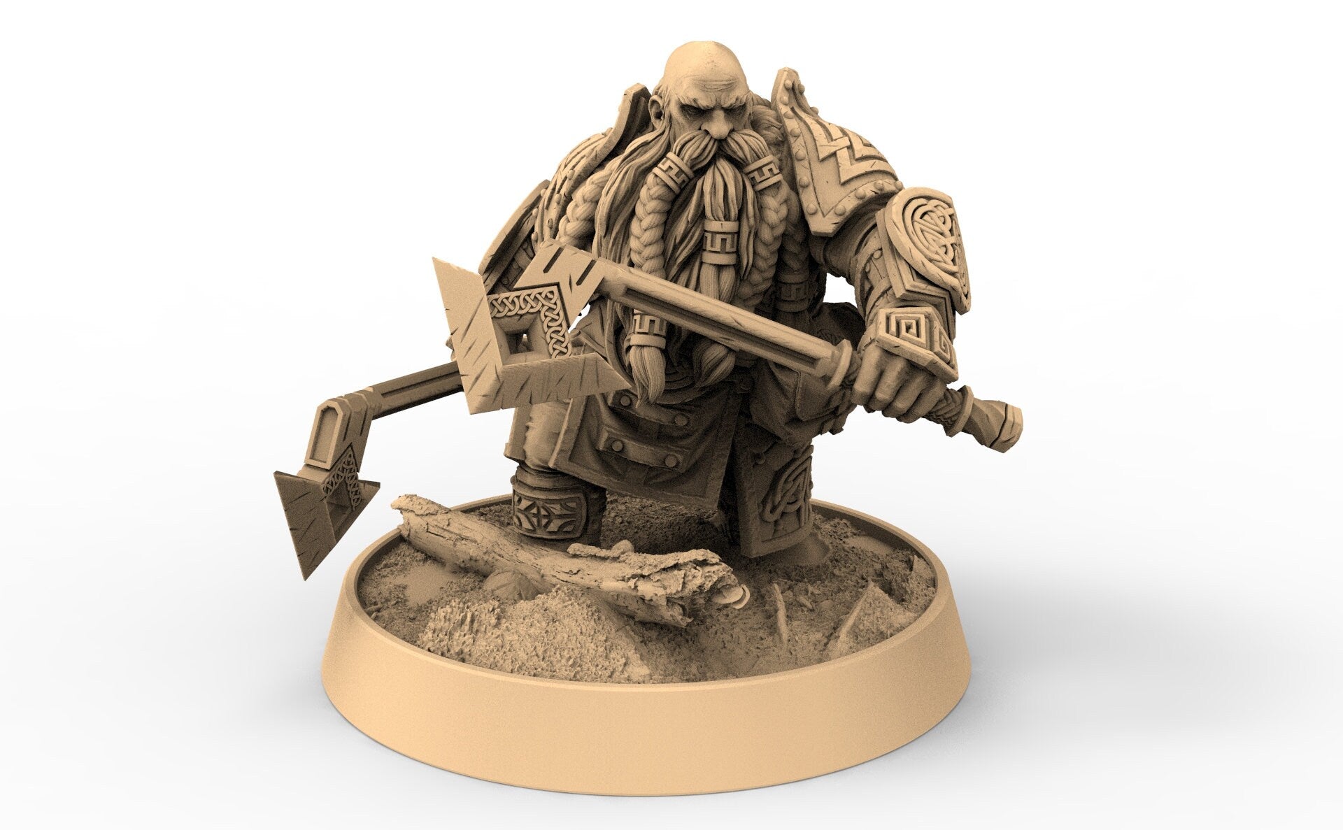 Dwarves - Bouldus Hakkerman The White Ravens of Norrokk, daybreak miniatures