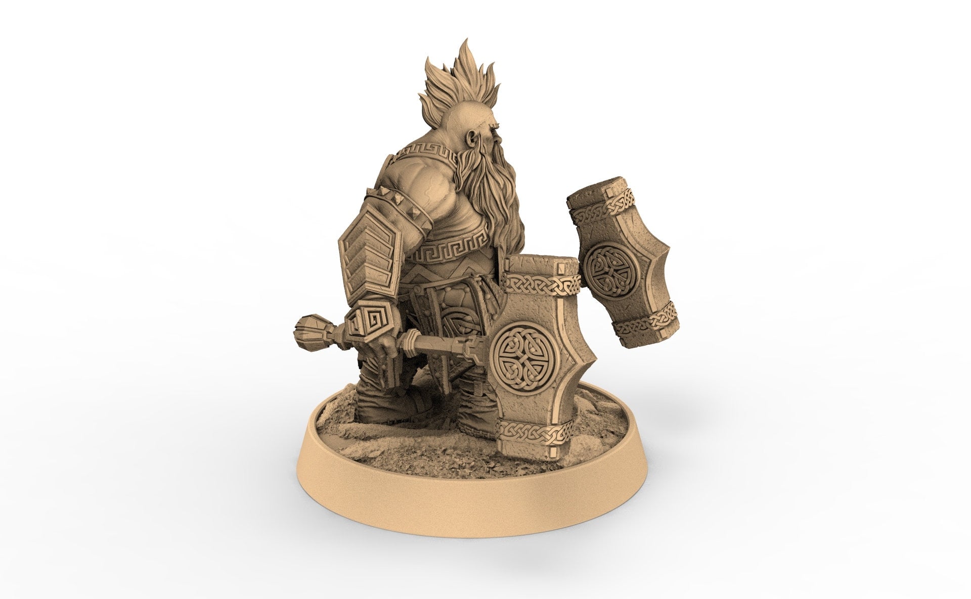 Dwarves - Flint Hammerfell The White Ravens of Norrokk, daybreak miniatures