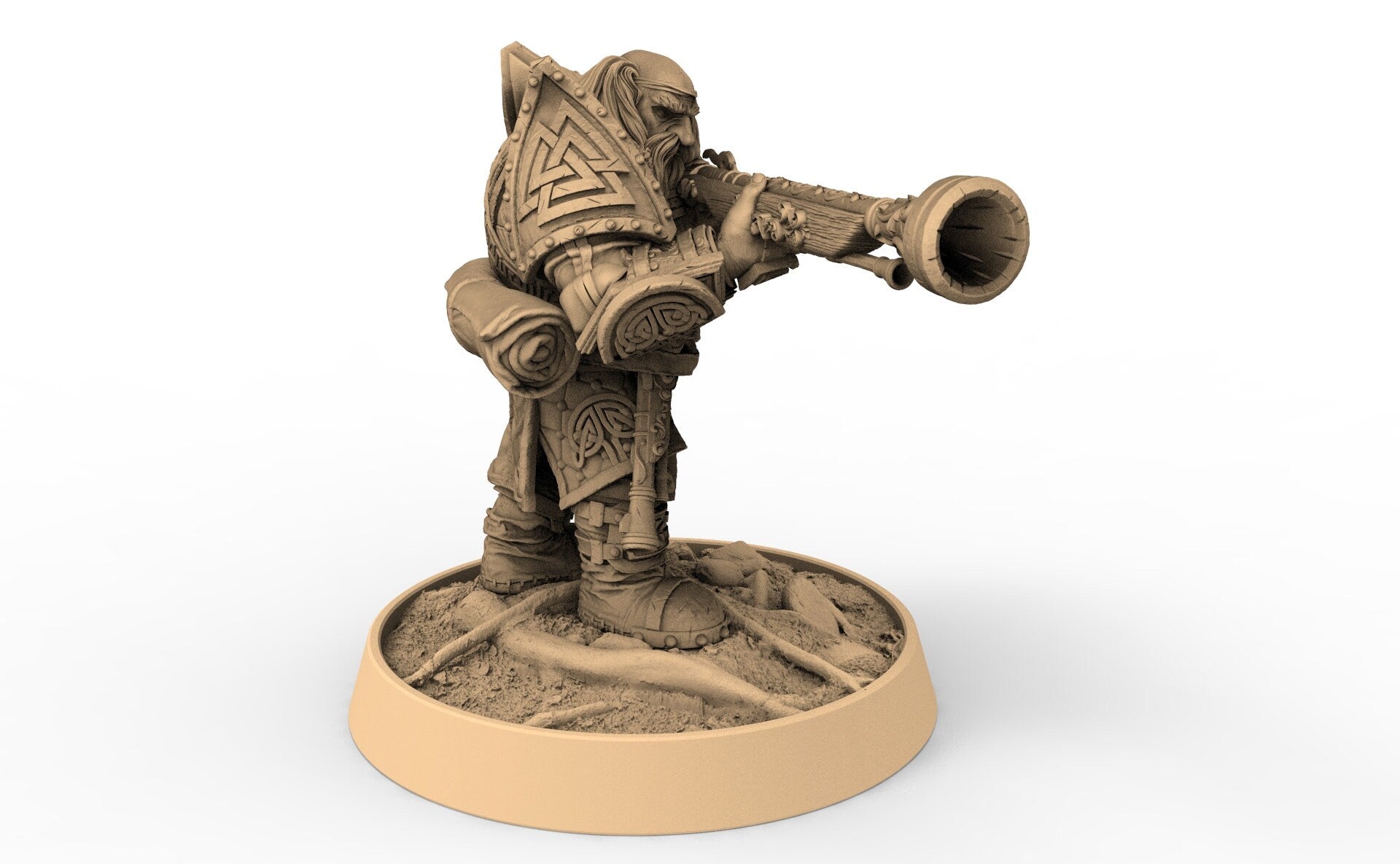 Dwarves - Holgrim Sharpshank The White Ravens of Norrokk, daybreak miniatures