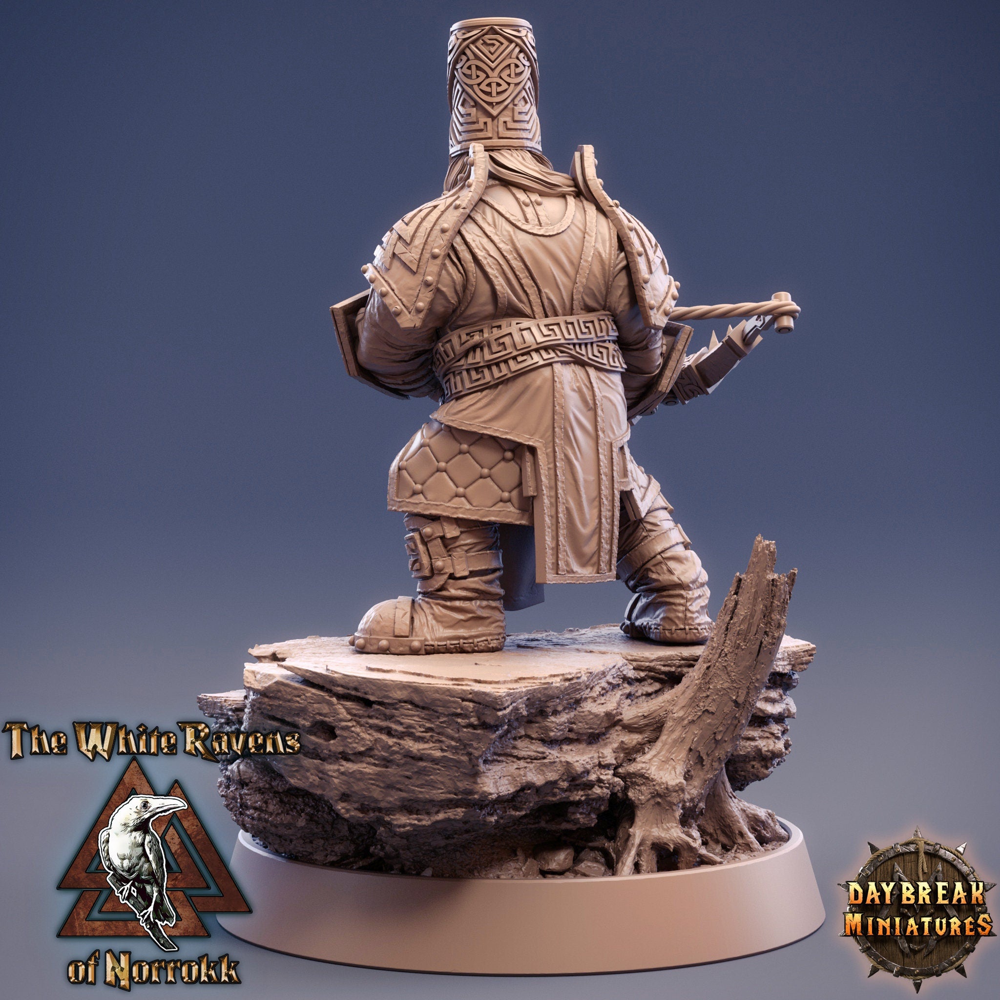 Dwarves - Rega Novalis the queen of bolts The White Ravens of Norrokk, daybreak miniatures