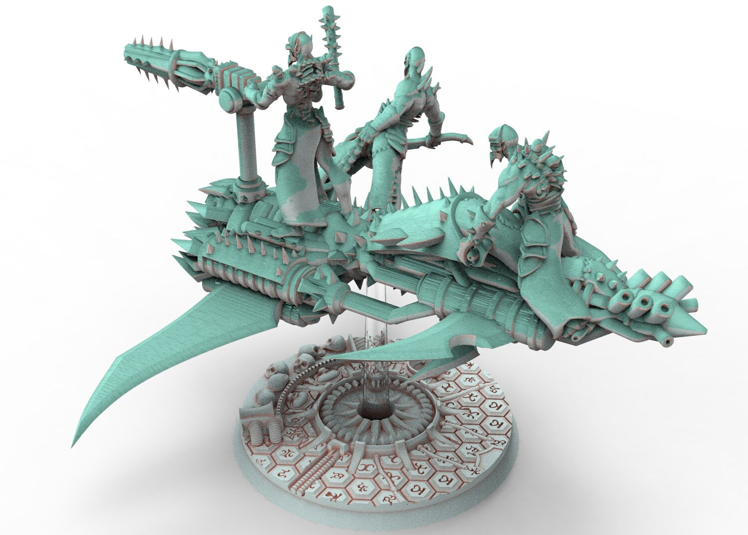 Dark City - Wracked tortured warriors light transport Dark eldar drow