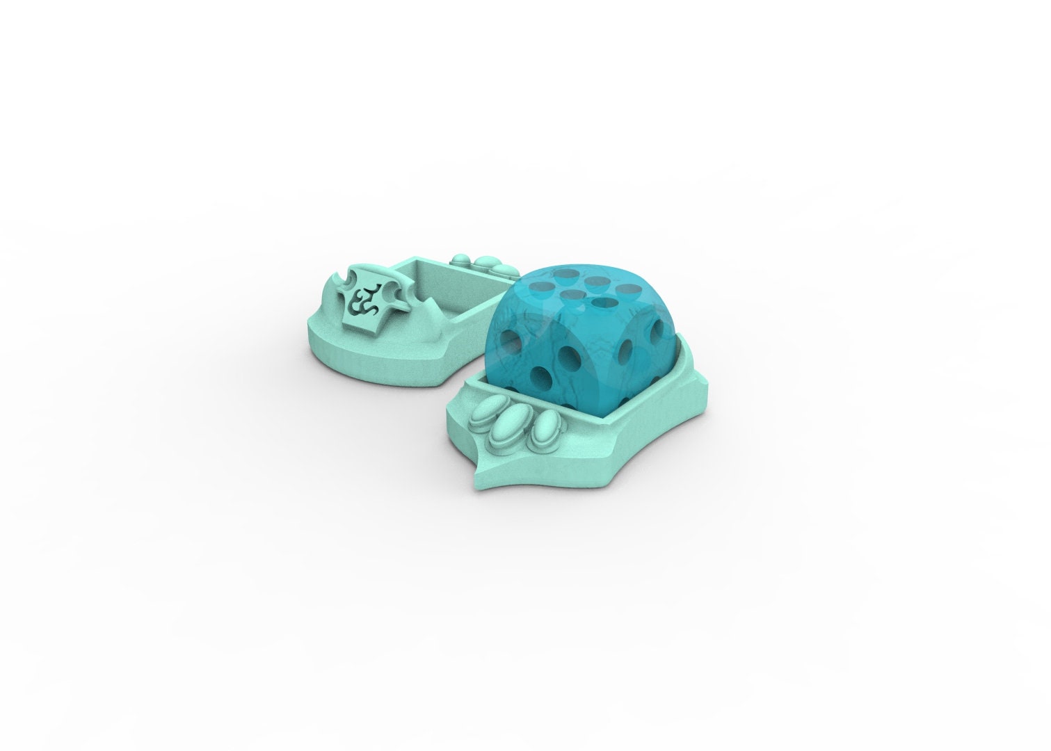 Traqueurs de blessures Dark Eldar, Accessoires de jeu de société, D20, D12, D6 utilisables pour le wargame