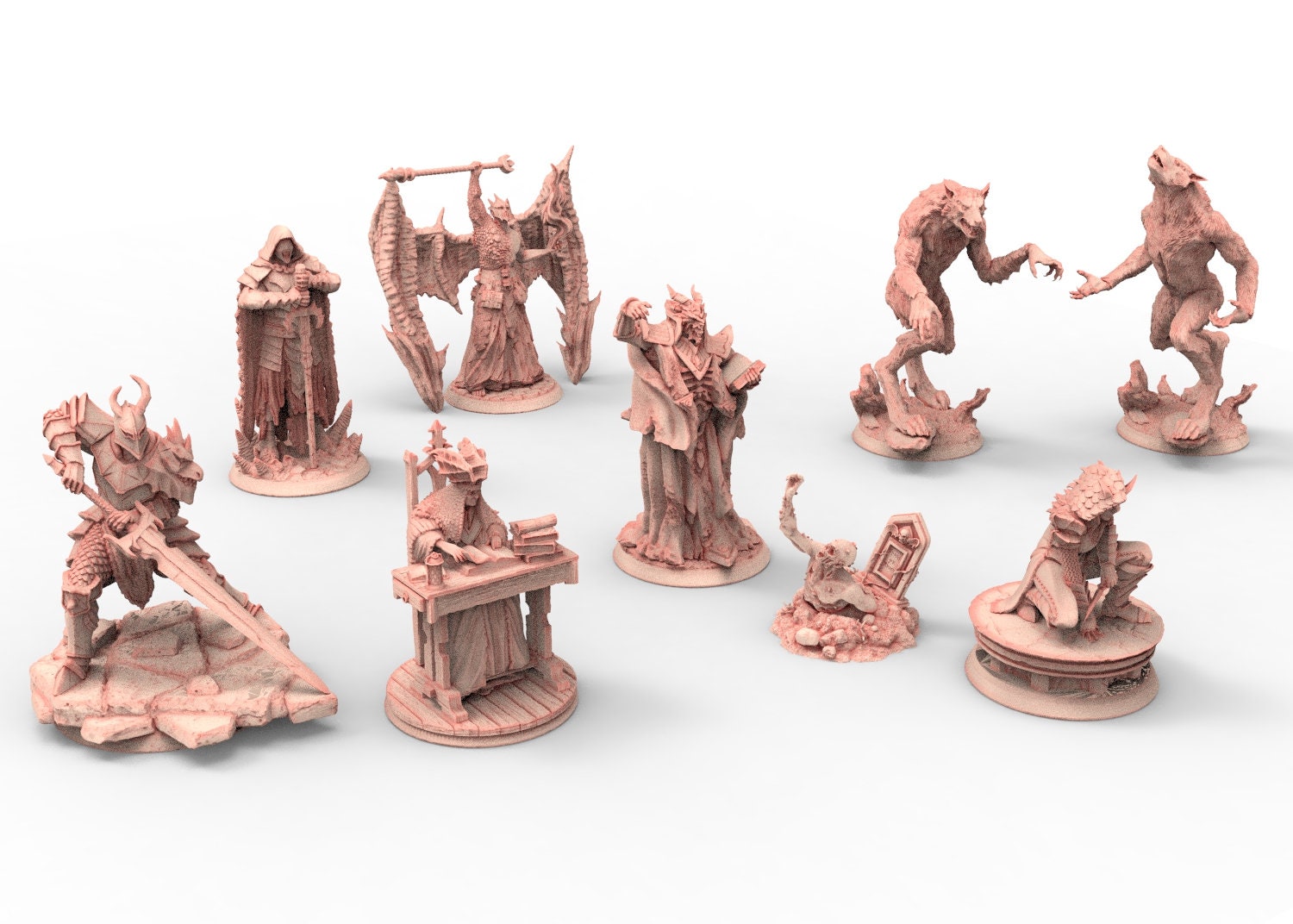 Undead - All The Draconian Devotees Vampires, Bloodthirster Flesh of Gods