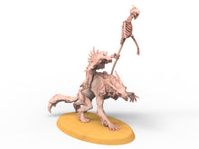 Load image into Gallery viewer, Undead - Ghouls wolves riders, marrowsucker-squad Flesh Eater Monster Grimdark Knight
