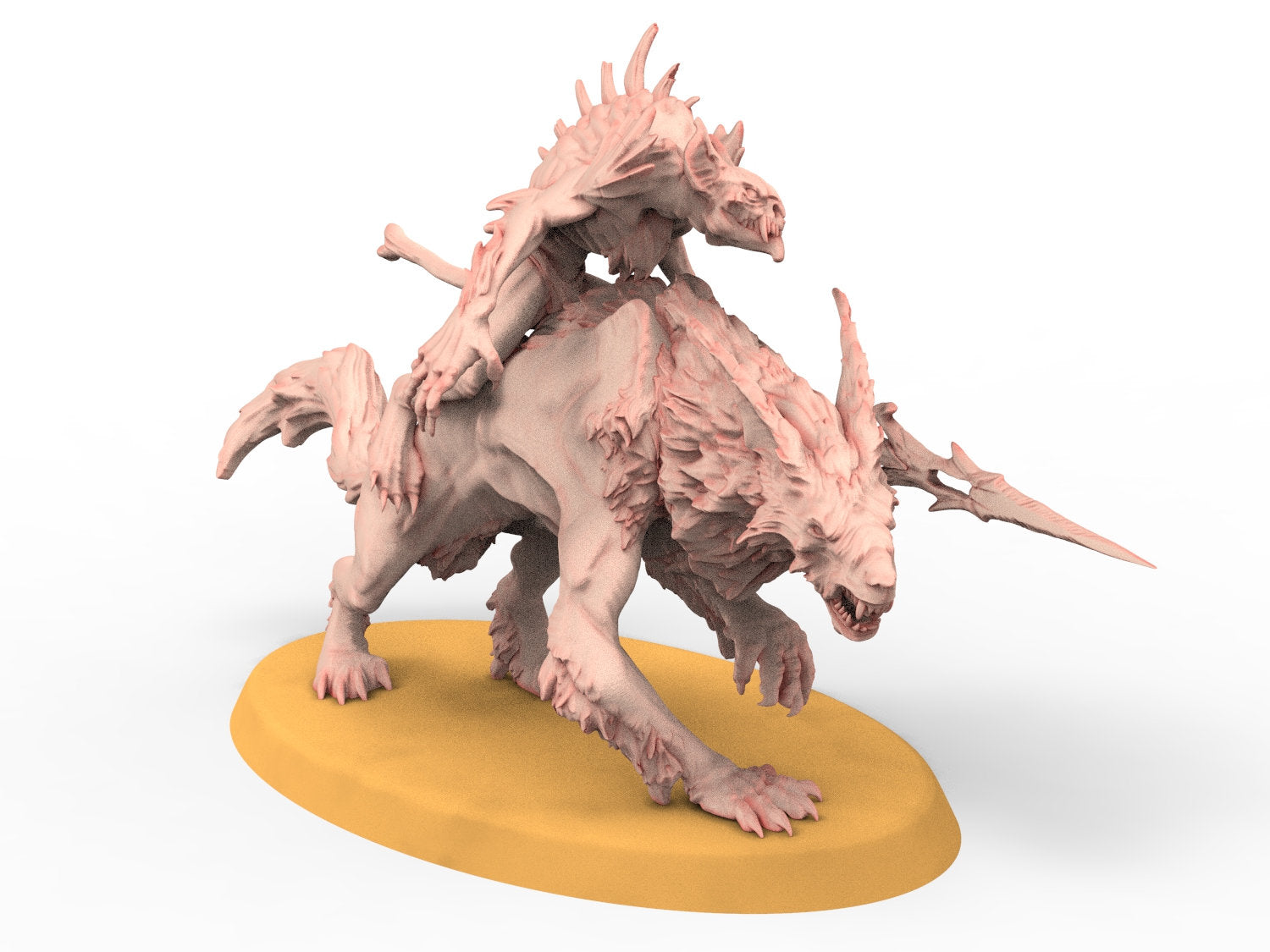 Undead - Ghouls wolves riders, marrowsucker-squad Flesh Eater Monster Grimdark Knight