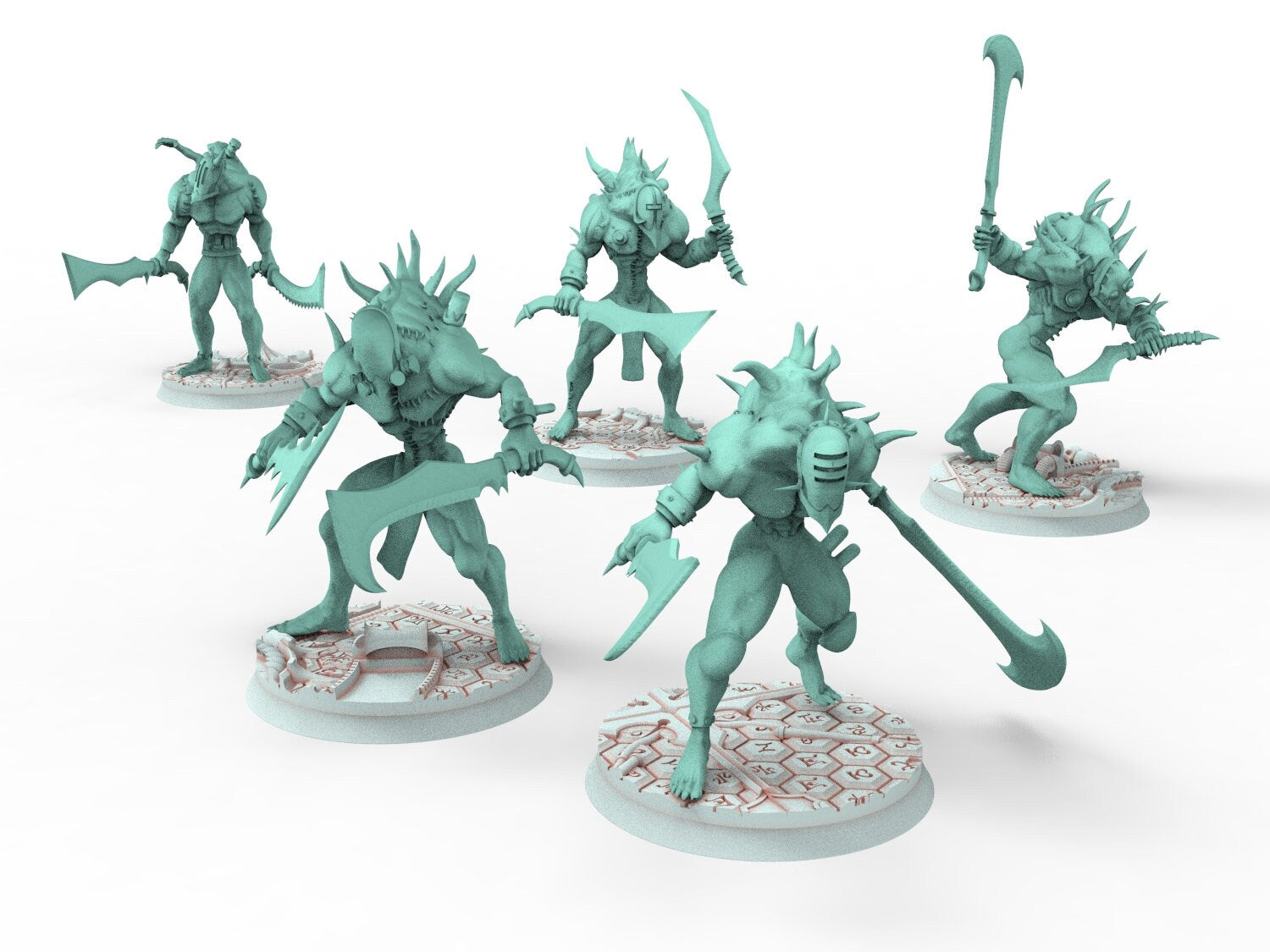 Dark City - Grotesque abominations tortured  Dark eldar drow 