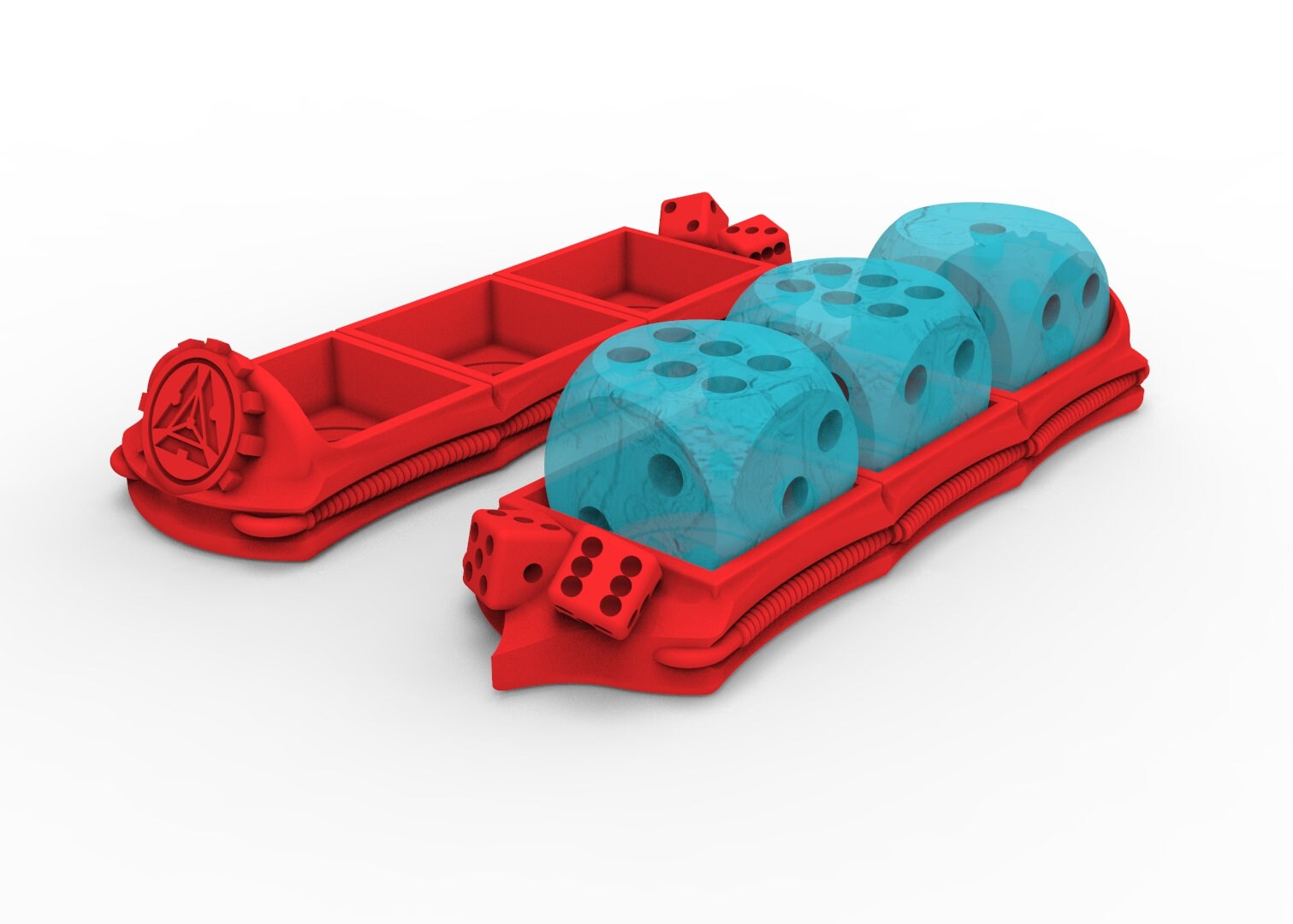 Wundtracker Proxywars, Brettspielzubehör, D20, D12, D6 verwendbar für Kriegsspiele