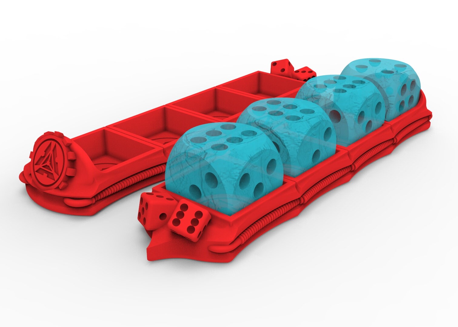 Wundtracker Proxywars, Brettspielzubehör, D20, D12, D6 verwendbar für Kriegsspiele