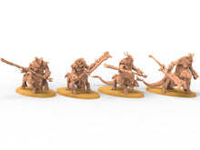 Load image into Gallery viewer, Beastmen - Destroyers Centigon Squad Beastmen warriors of Chaos
