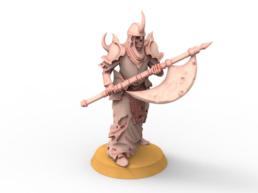 Undead - Cemetery Phalanx, Bloodthirster Skeleton Warrior guard