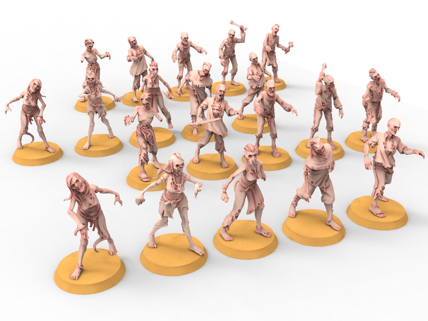 Undead - Vampire Count Army bundle, Bloodthirster zombie Skeleton Warrior guard