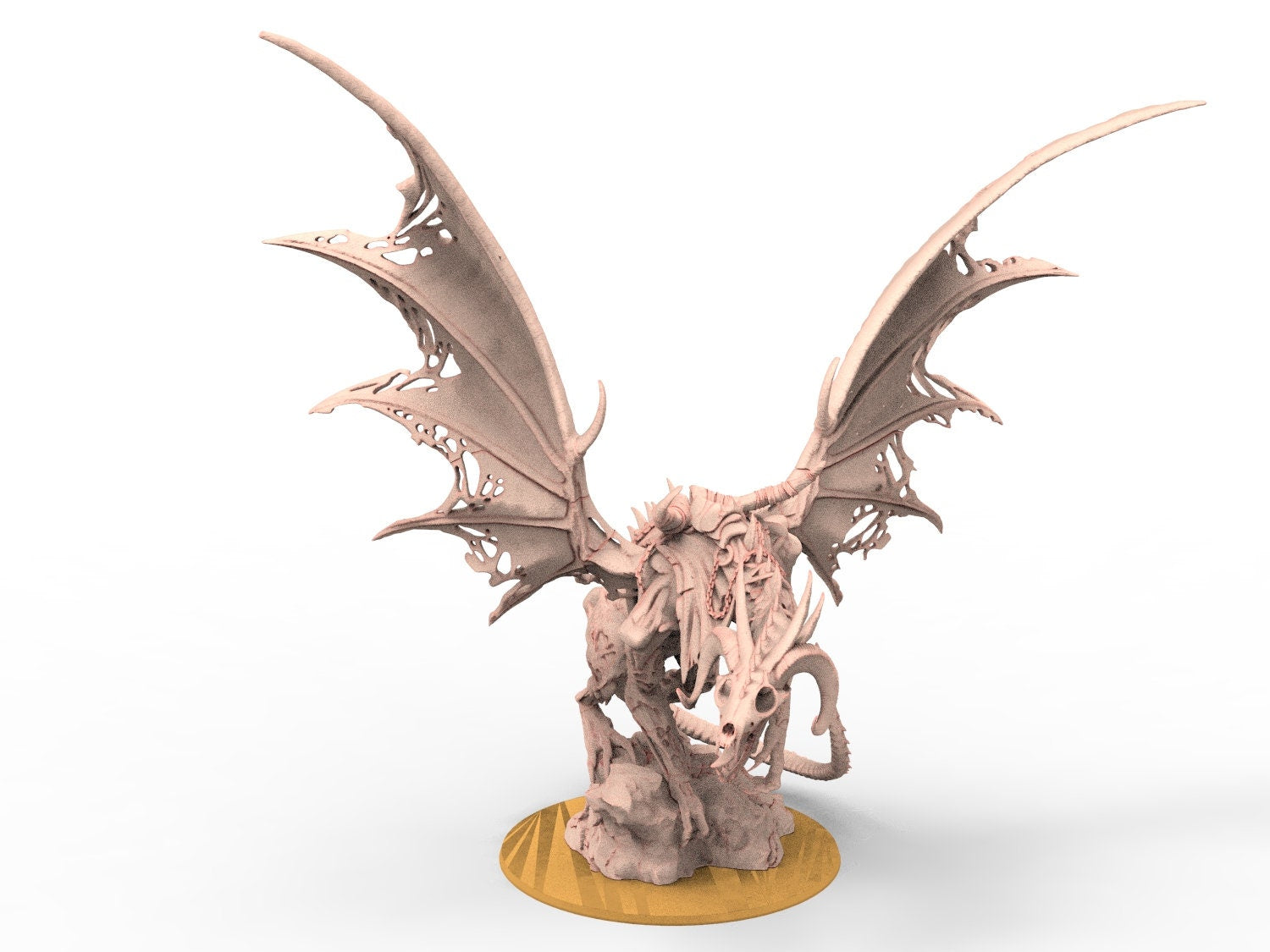 Undead - Vampire Lord on zombie dragon, Bloodsucker Count Dracula