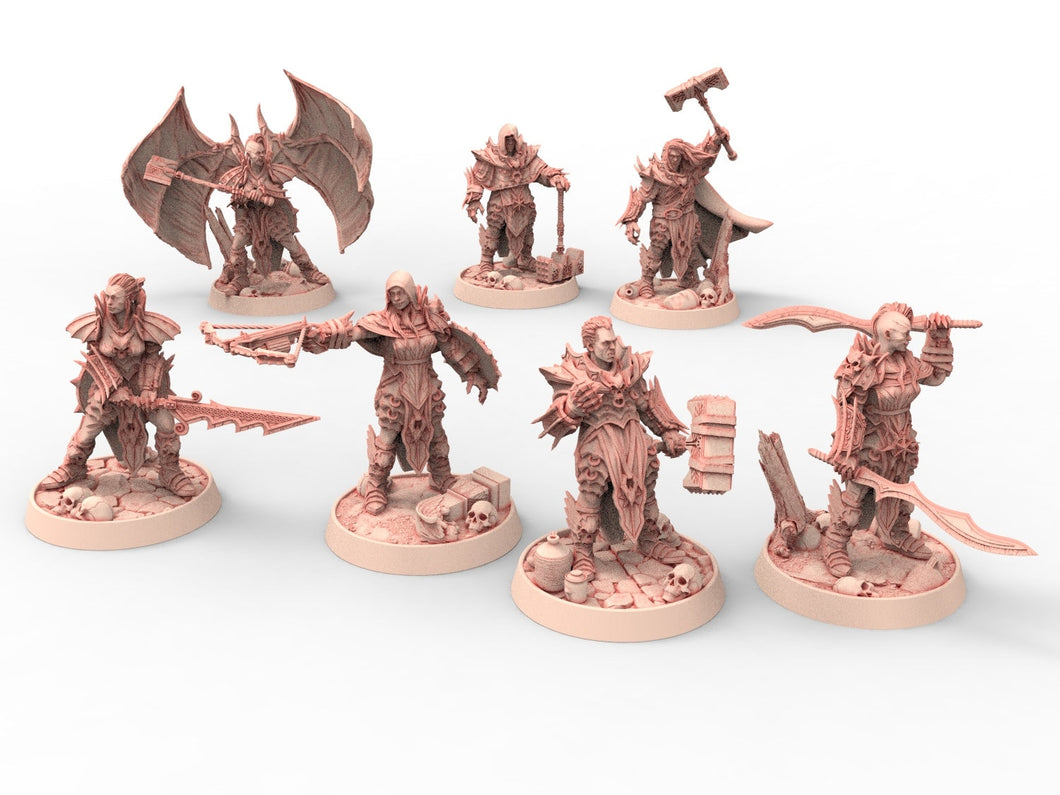 Undead - Team of Noble Knights Vampires, Bloodthirster daybreak miniatures