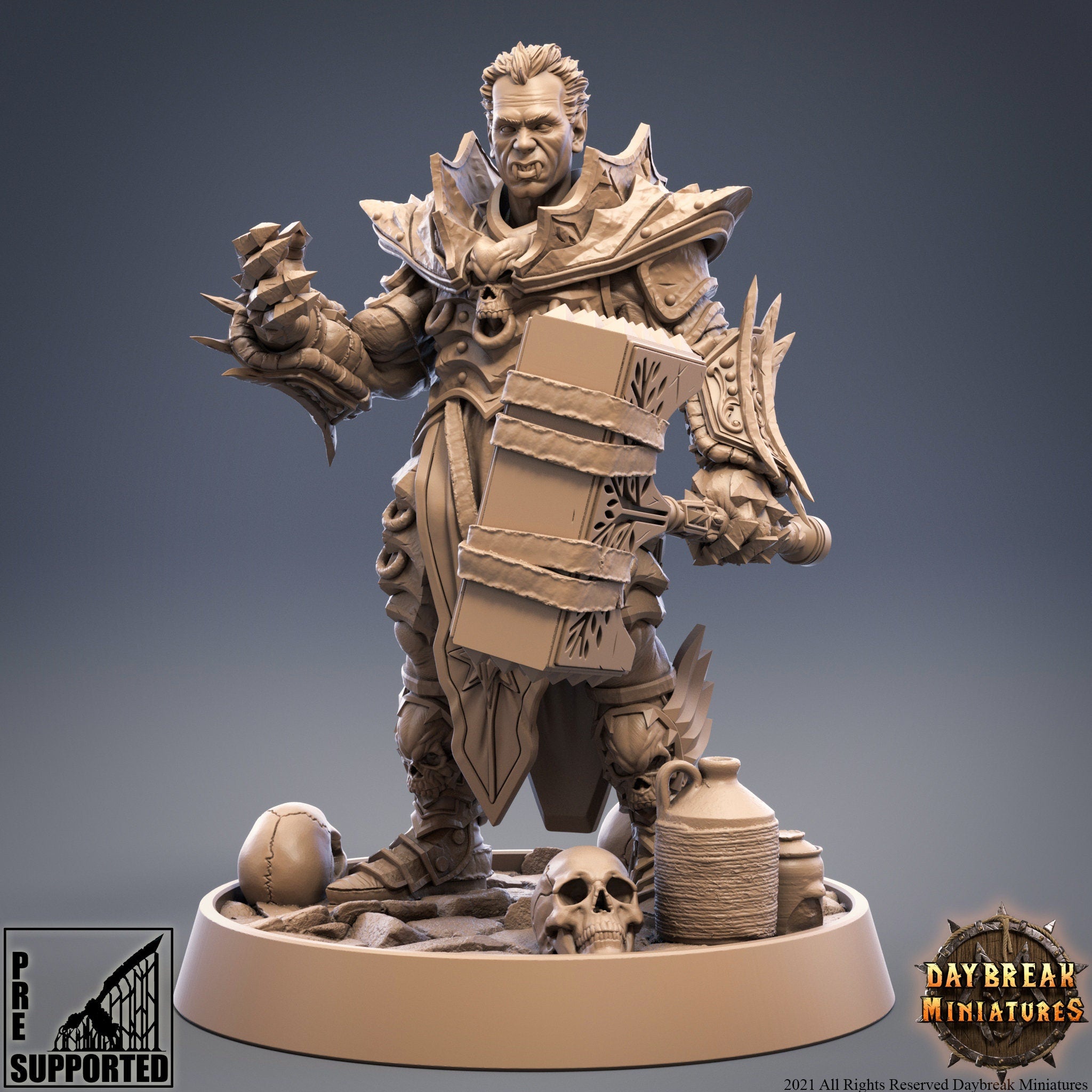 Undead - Vladimir Kronach, Blood Duke of von Strachenfeld Vampires, Bloodthirster daybreak miniatures