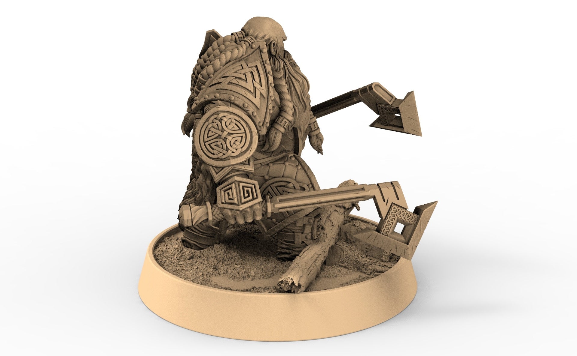 Dwarves - Bouldus Hakkerman The White Ravens of Norrokk, daybreak miniatures