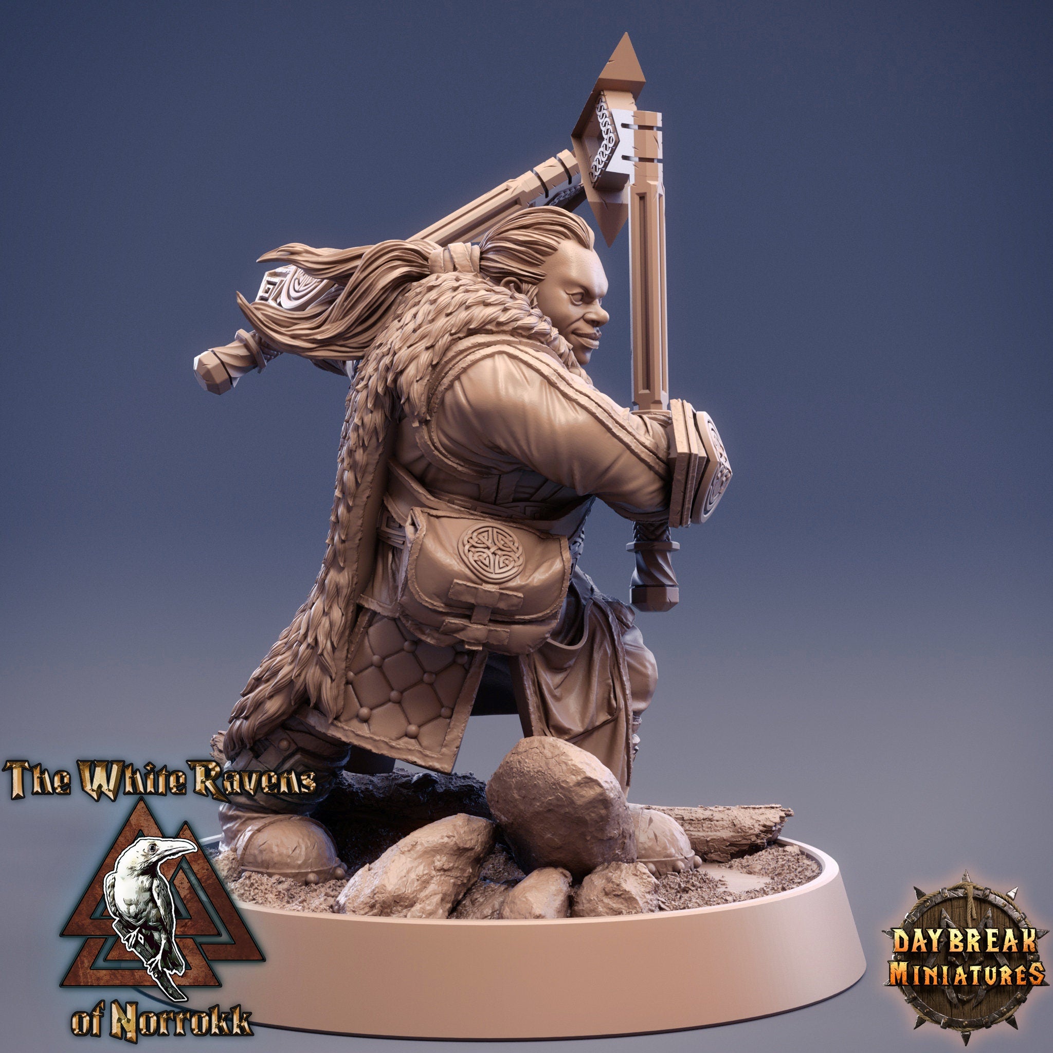 Dwarves - Glimma Dammering The White Ravens of Norrokk, daybreak miniatures