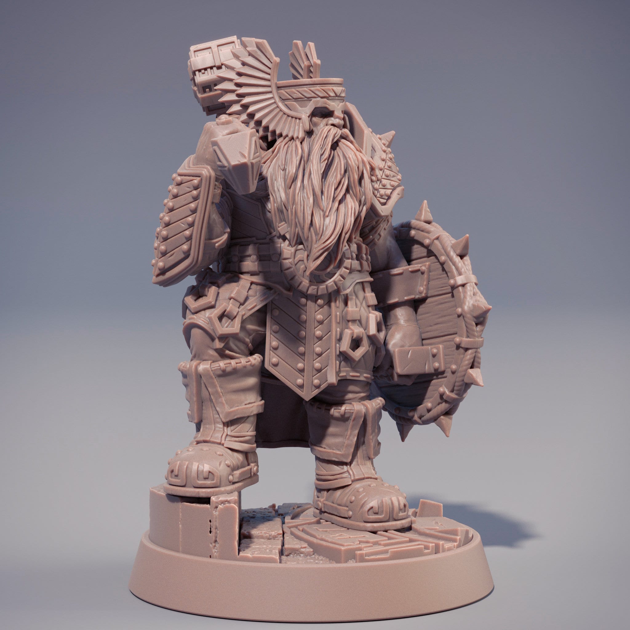 Dwarves - lmar Hakka, The Dwarfs of The Dark Deep, daybreak miniatures