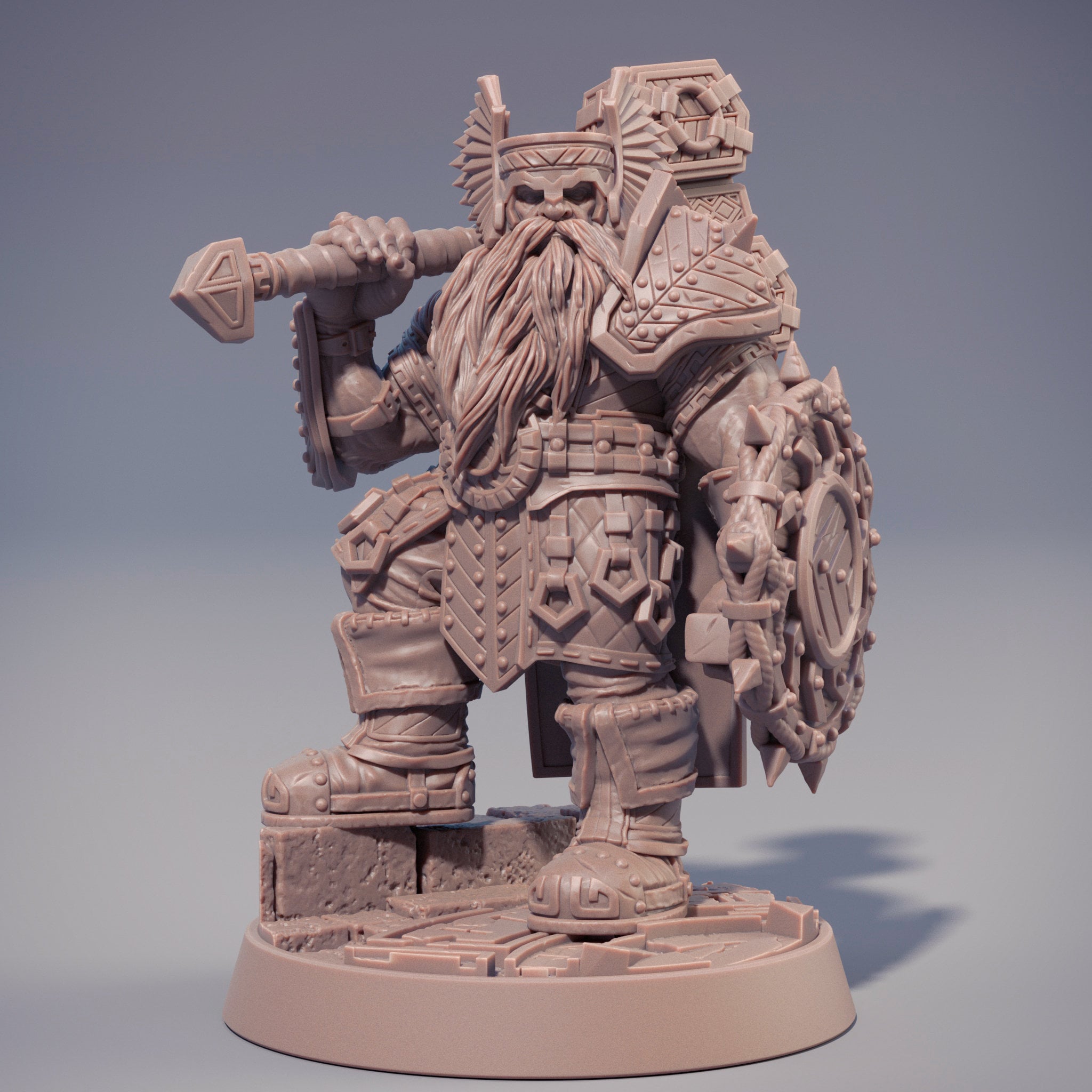 Dwarves - lmar Hakka, The Dwarfs of The Dark Deep, daybreak miniatures