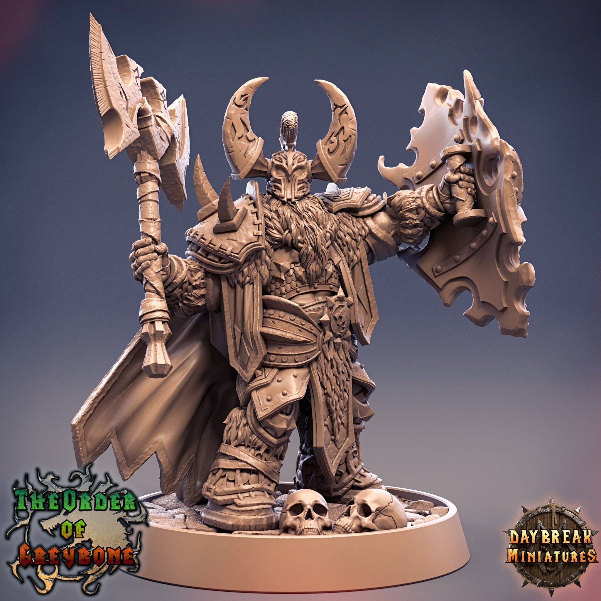 Wild hunters - Klaus Soulrender, The Order of Greybone, daybreak miniatures