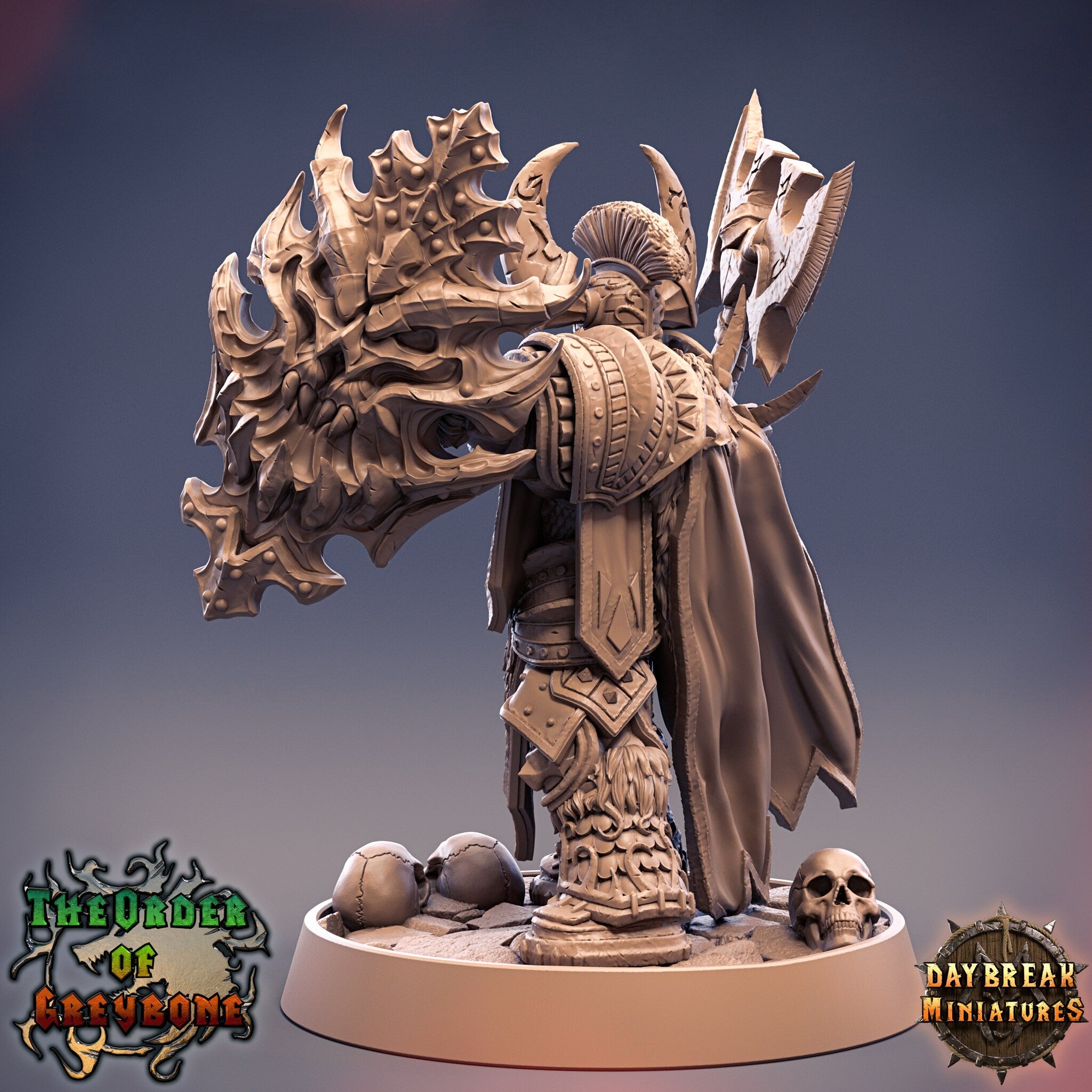 Wild hunters - Klaus Soulrender, The Order of Greybone, daybreak miniatures