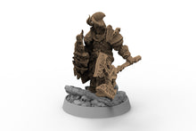 Load image into Gallery viewer, Wild hunters - Marius Heartcleaver, The Order of Greybone, daybreak miniatures
