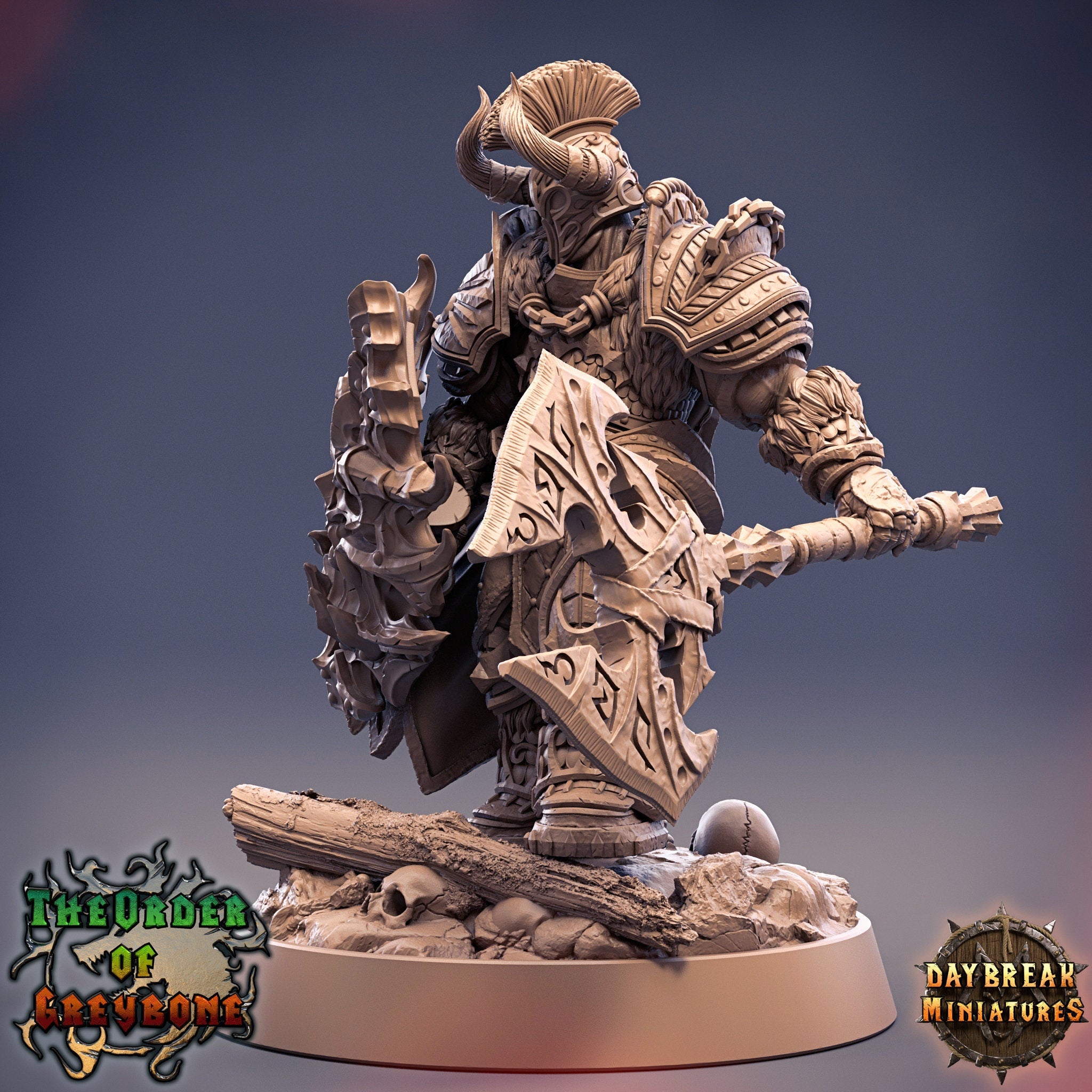 Wilde Jäger - Marius Heartcleaver, Der Orden von Greybone, Daybreak Miniatures