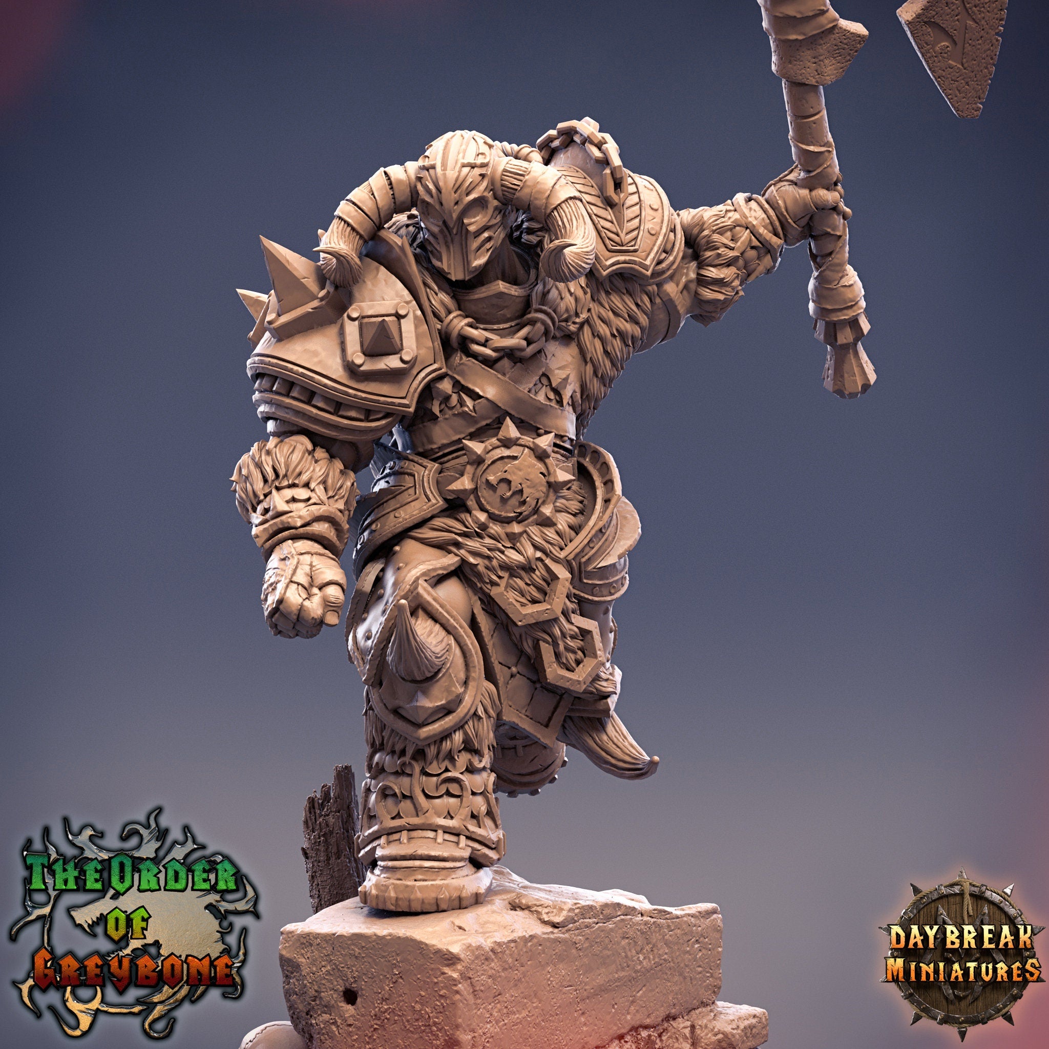 Wild hunters - Mikas Overthane, The Order of Greybone, daybreak miniatures