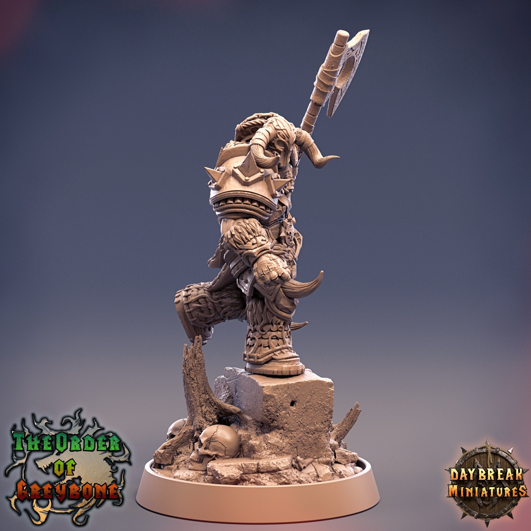 Wild hunters - Mikas Overthane, The Order of Greybone, daybreak miniatures