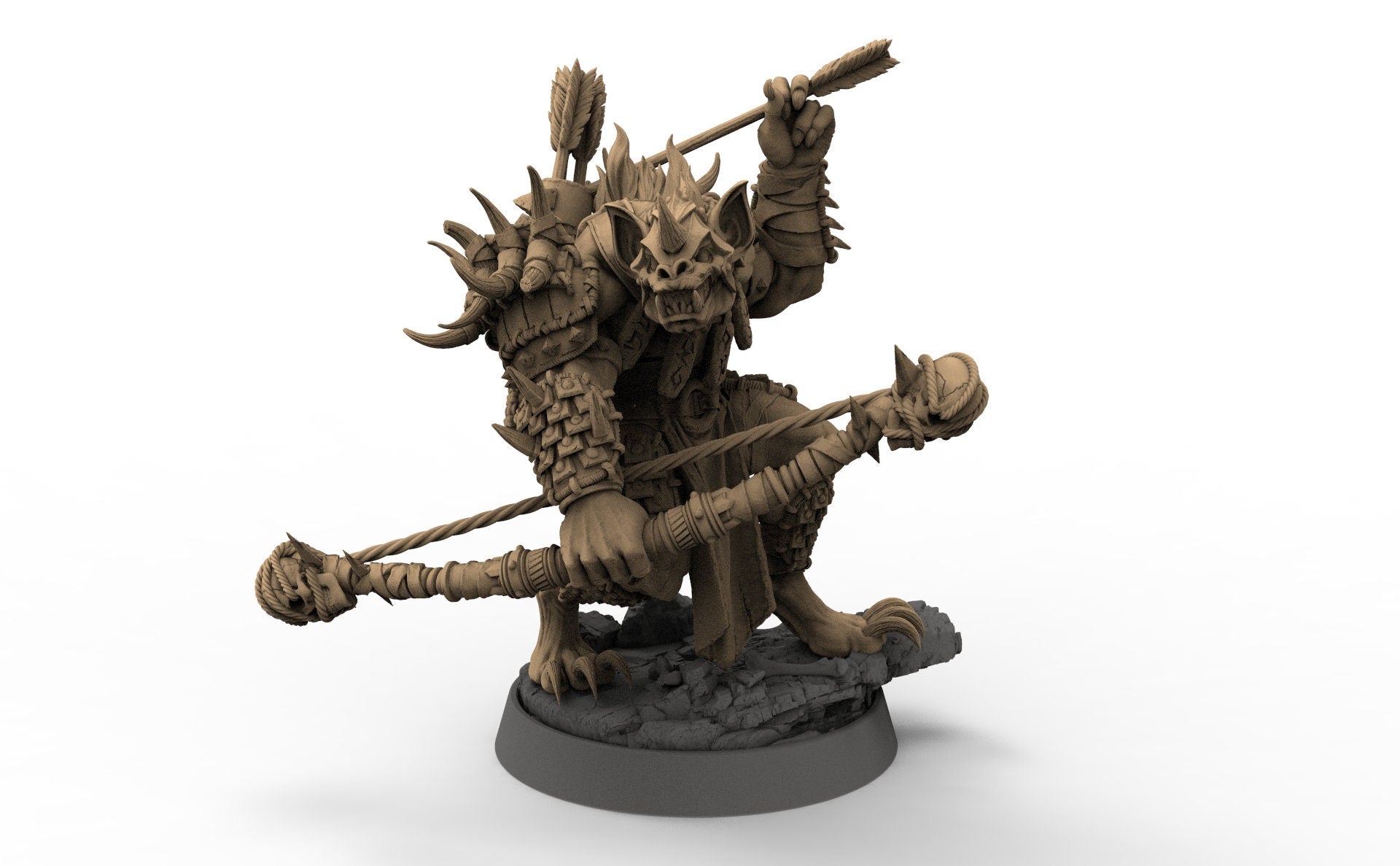 The Gnolls of Blood Forest, daybreak miniatures