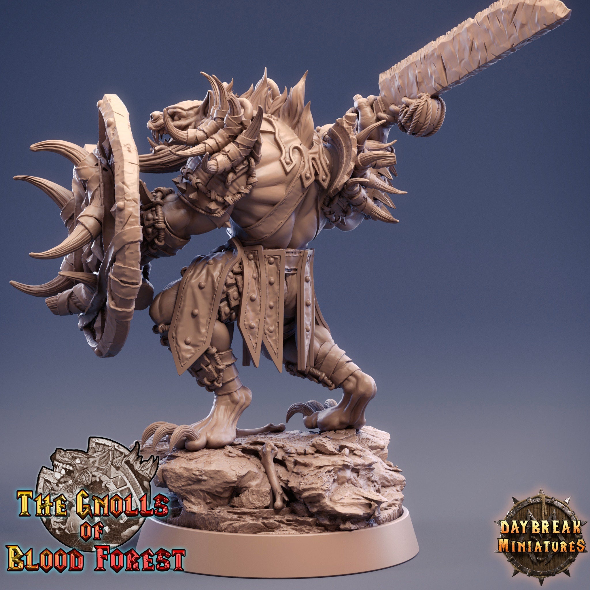 Corm Carcass, The Gnolls of Blood Forest, daybreak miniatures