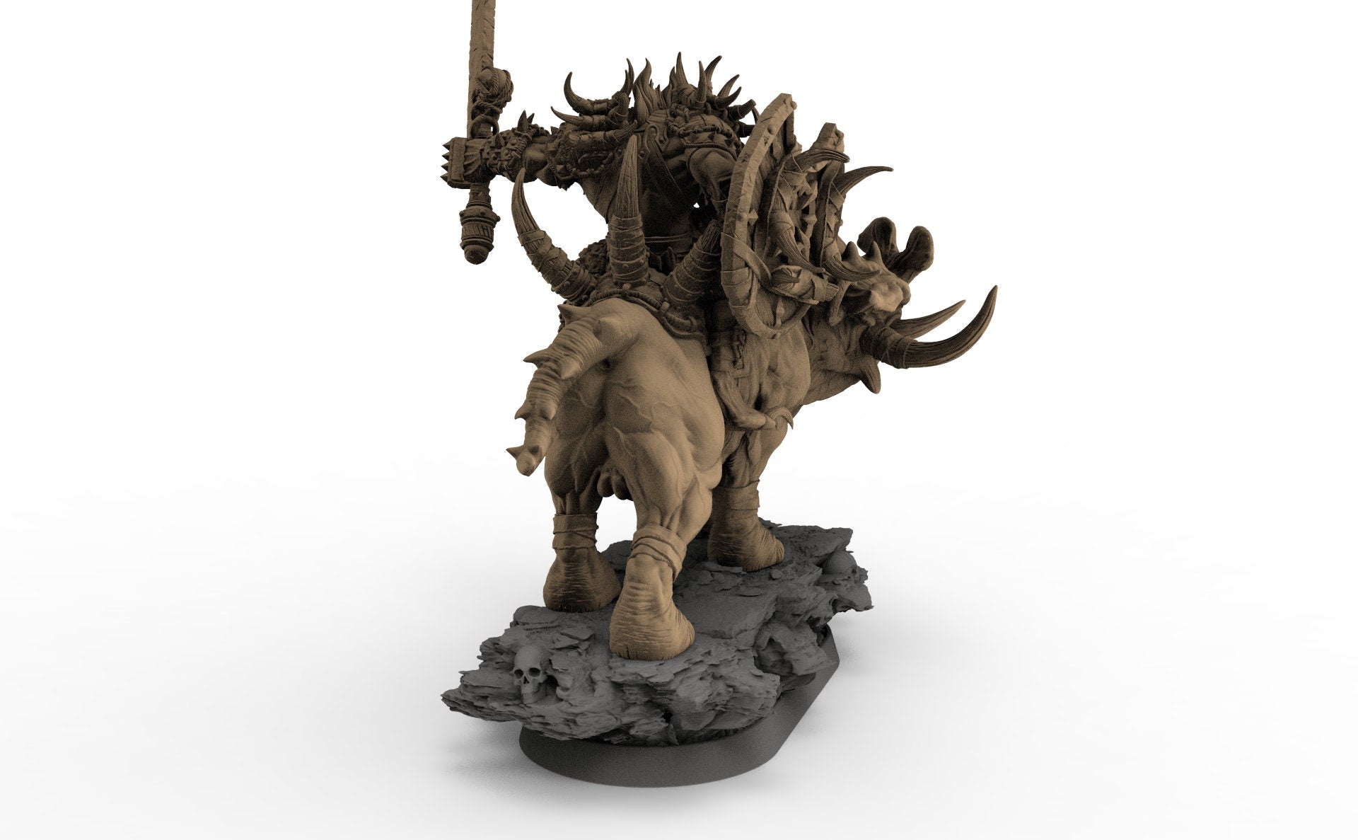 Gleesh über Grinderwulf, Die Gnolls des Blutwalds, Daybreak Miniatures