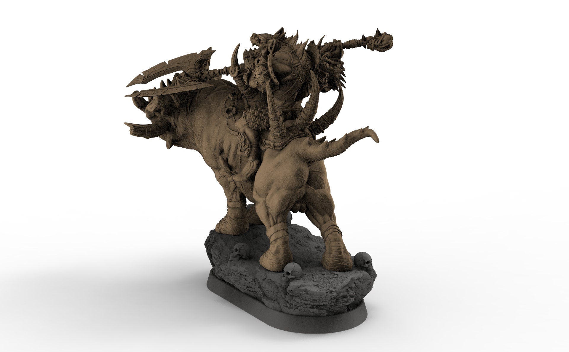 Gouch on Grinderwulf, The Gnolls of Blood Forest, daybreak miniatures