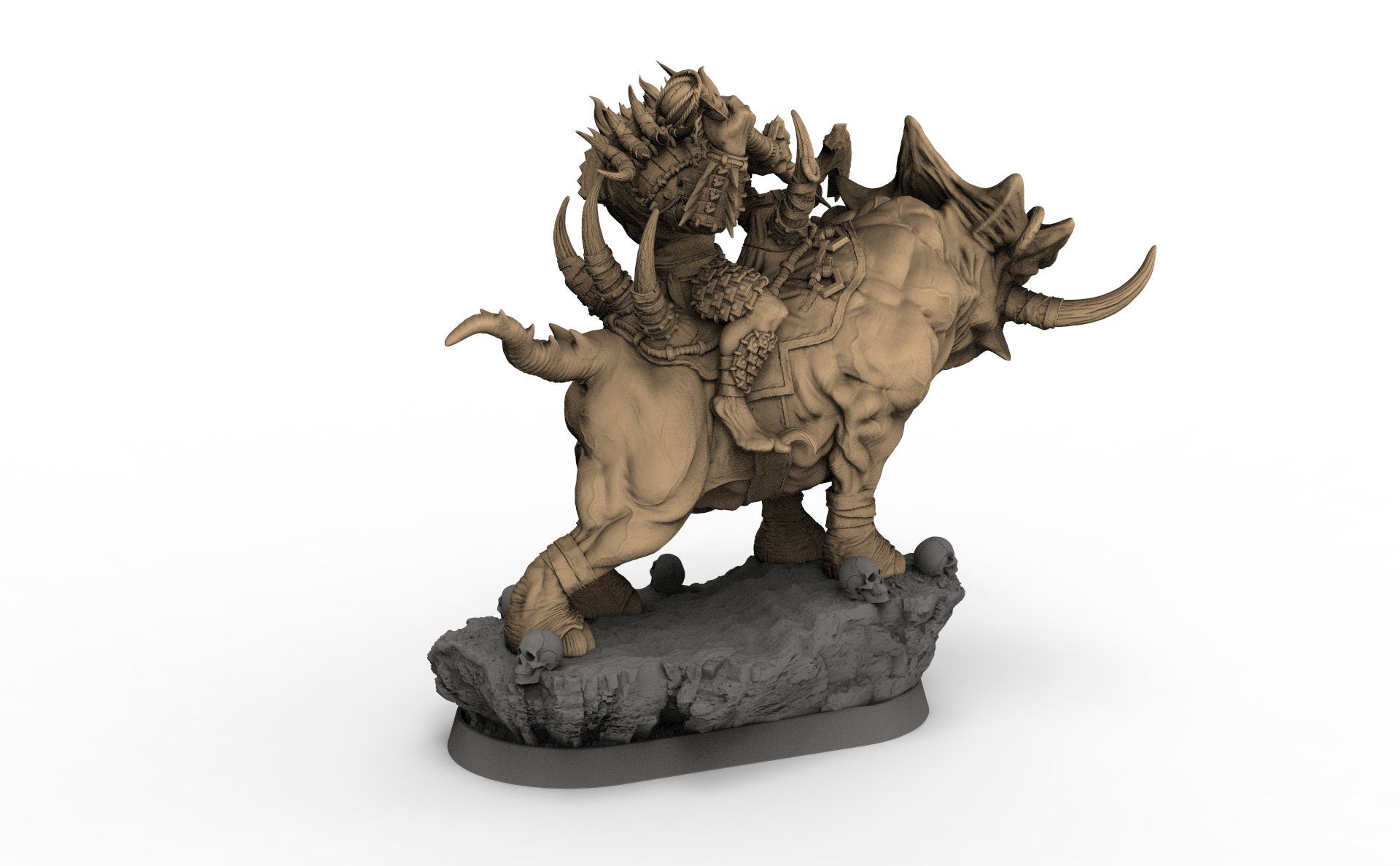 Gouch on Grinderwulf, The Gnolls of Blood Forest, daybreak miniatures