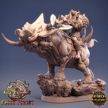 Load image into Gallery viewer, Gouch on Grinderwulf, The Gnolls of Blood Forest, daybreak miniatures
