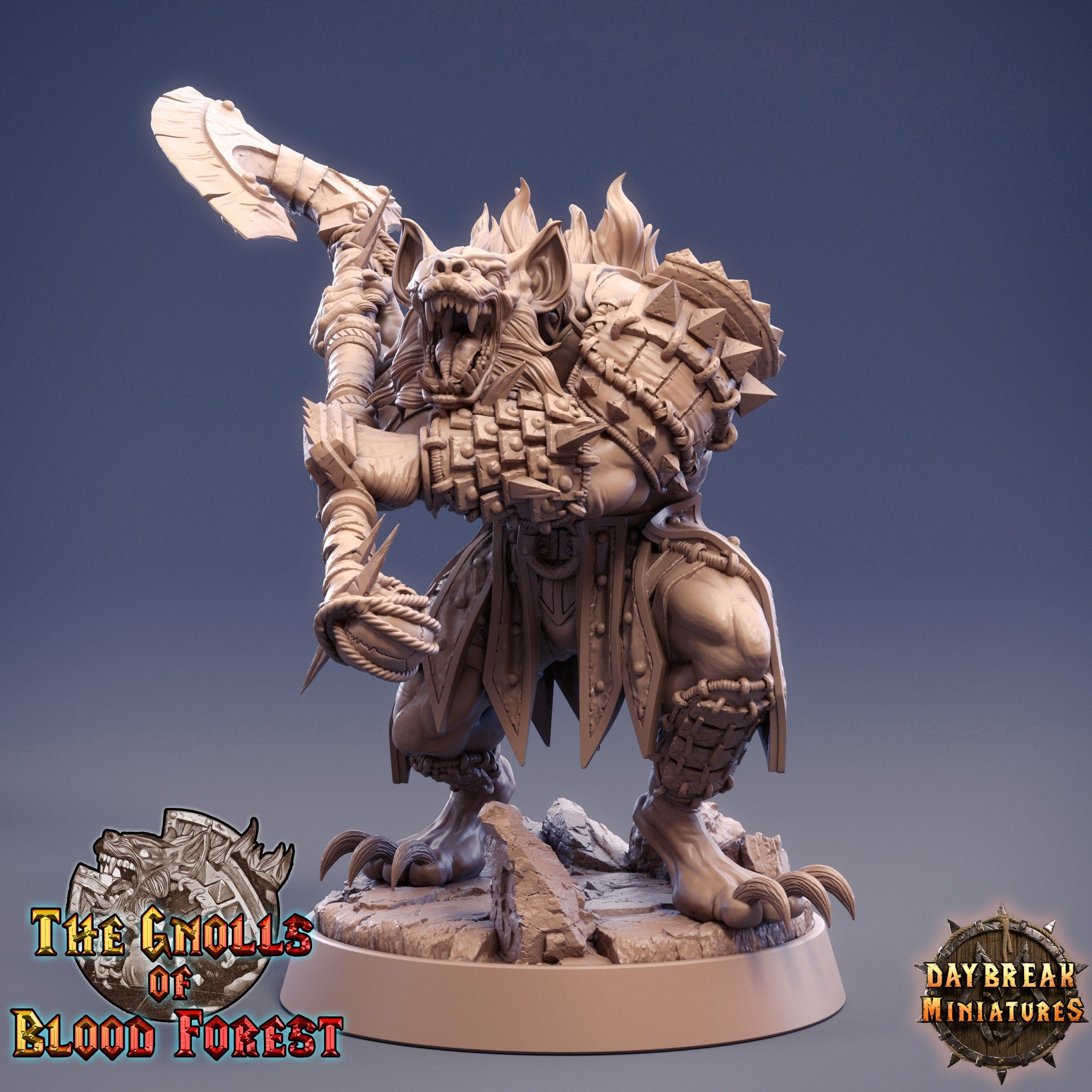 Slasherim Howl, The Gnolls of Blood Forest, daybreak miniatures