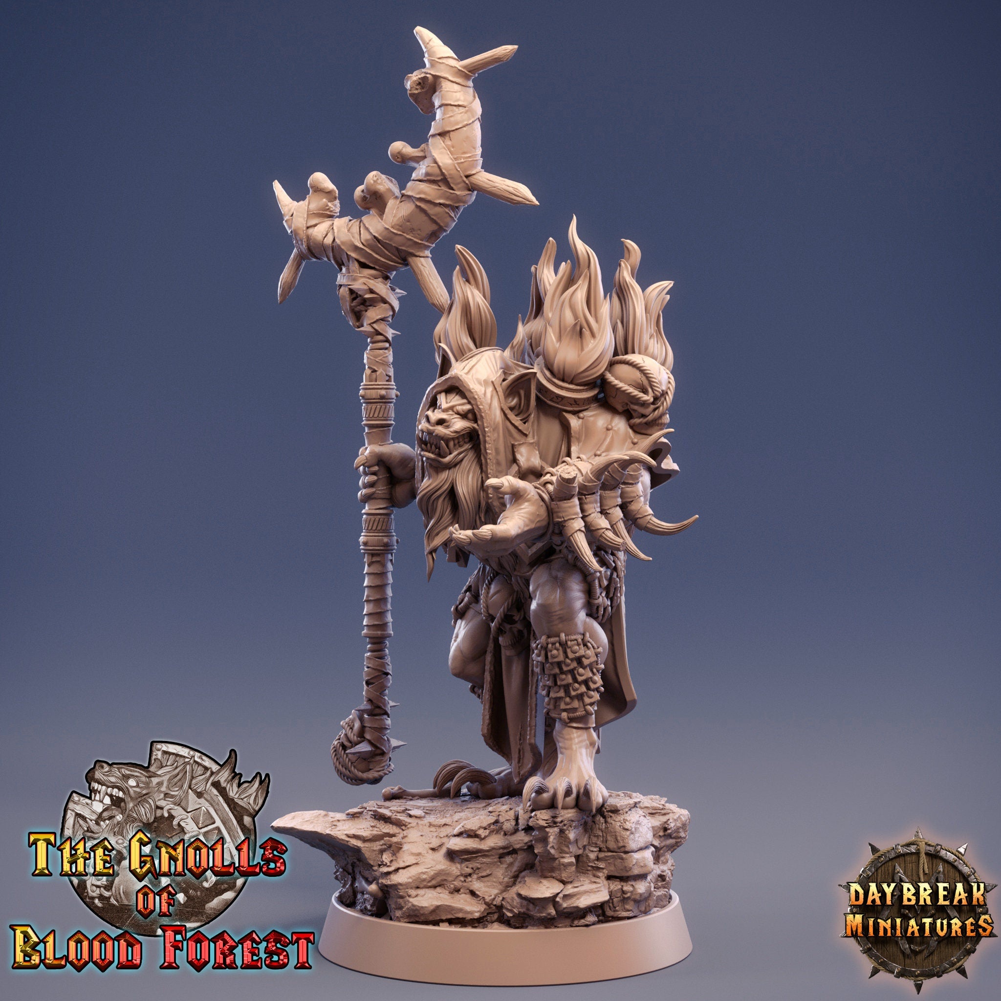 Uupa Feist, The Gnolls of Blood Forest, daybreak miniatures