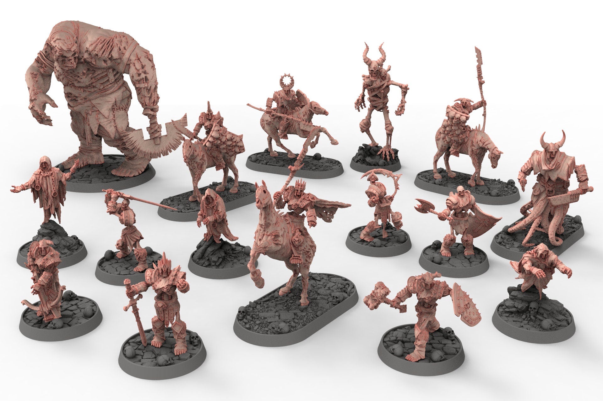 Undead - The Unliving Horde of Dreadmarsh, daybreak miniatures, daybreak miniatures