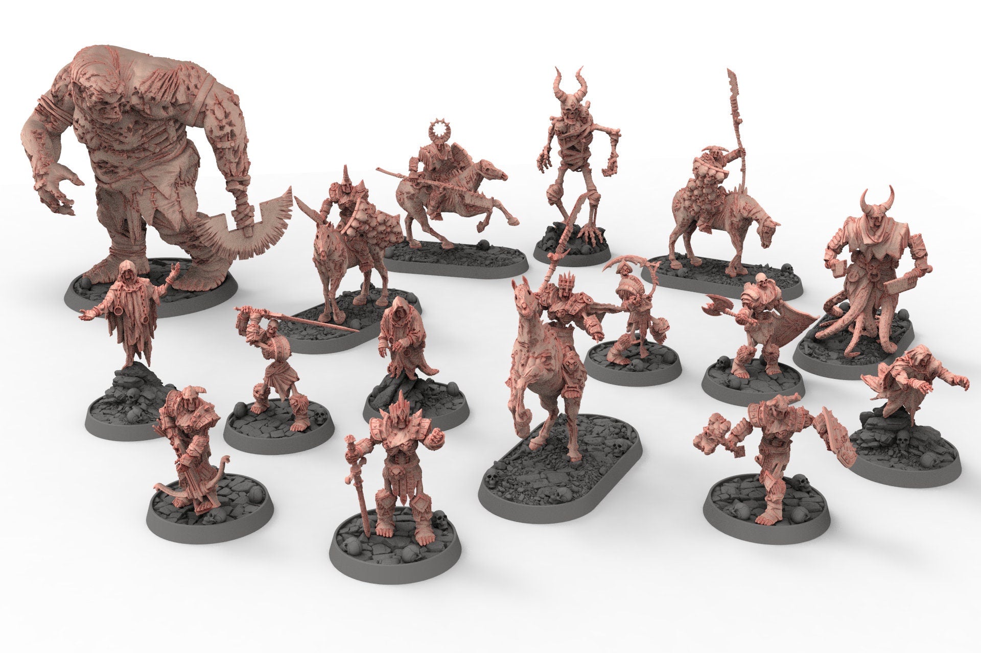 Undead - The Unliving Horde of Dreadmarsh, daybreak miniatures, daybreak miniatures