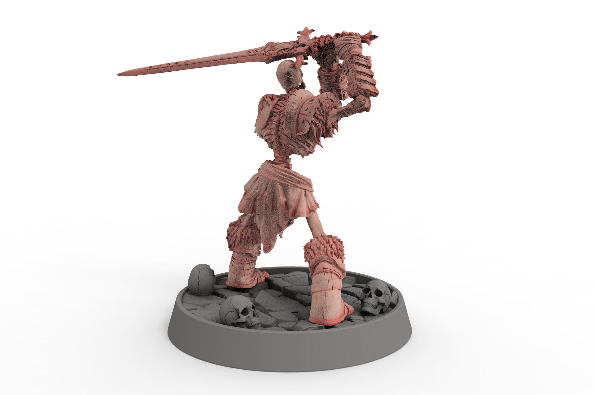 Undead - Bone Grunt of Outer Dreadmarsh, The Unliving Horde of Dreadmarsh, daybreak miniatures, daybreak miniatures