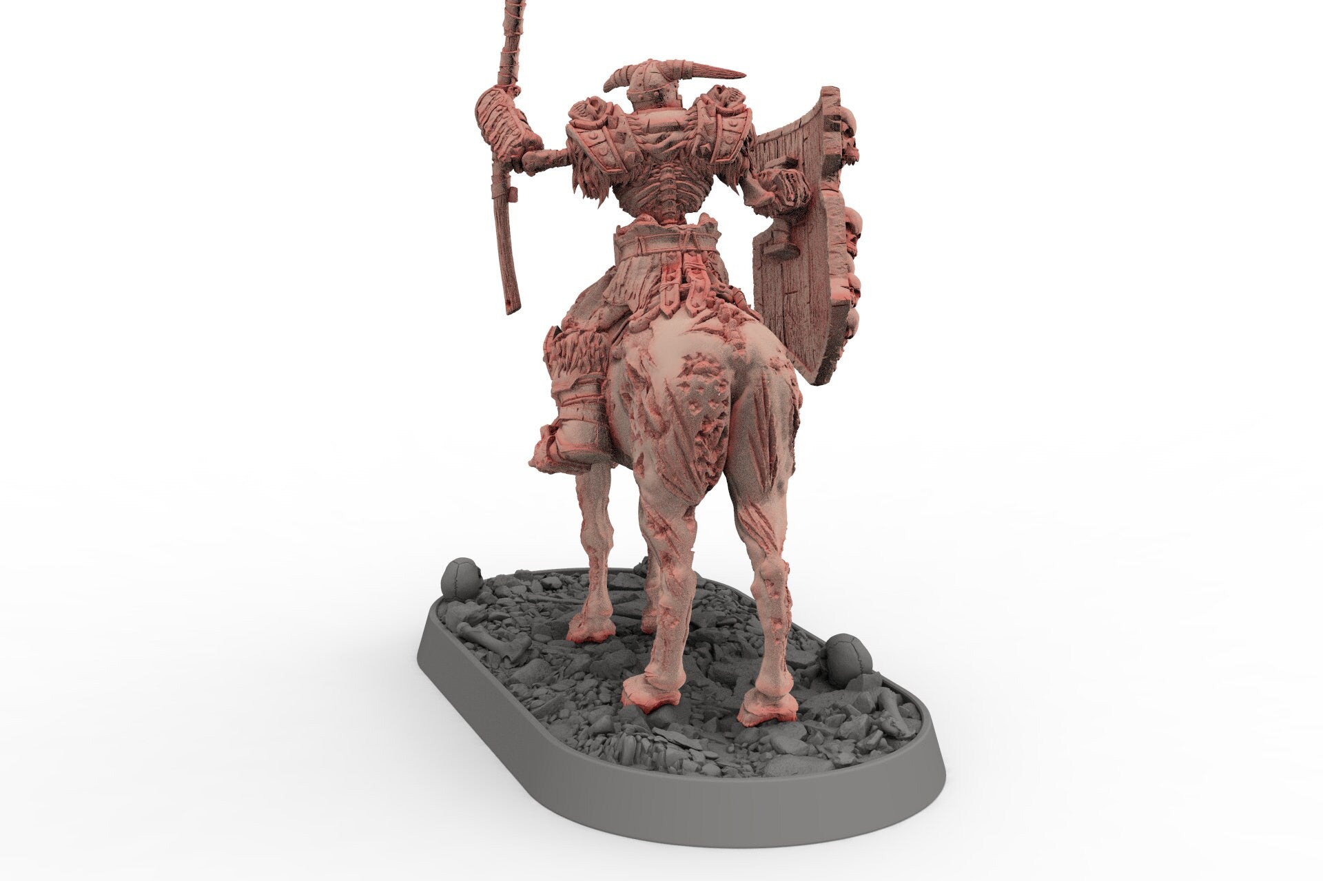 Undead - Commander Ash, The Unliving Horde of Dreadmarsh, daybreak miniatures, daybreak miniatures