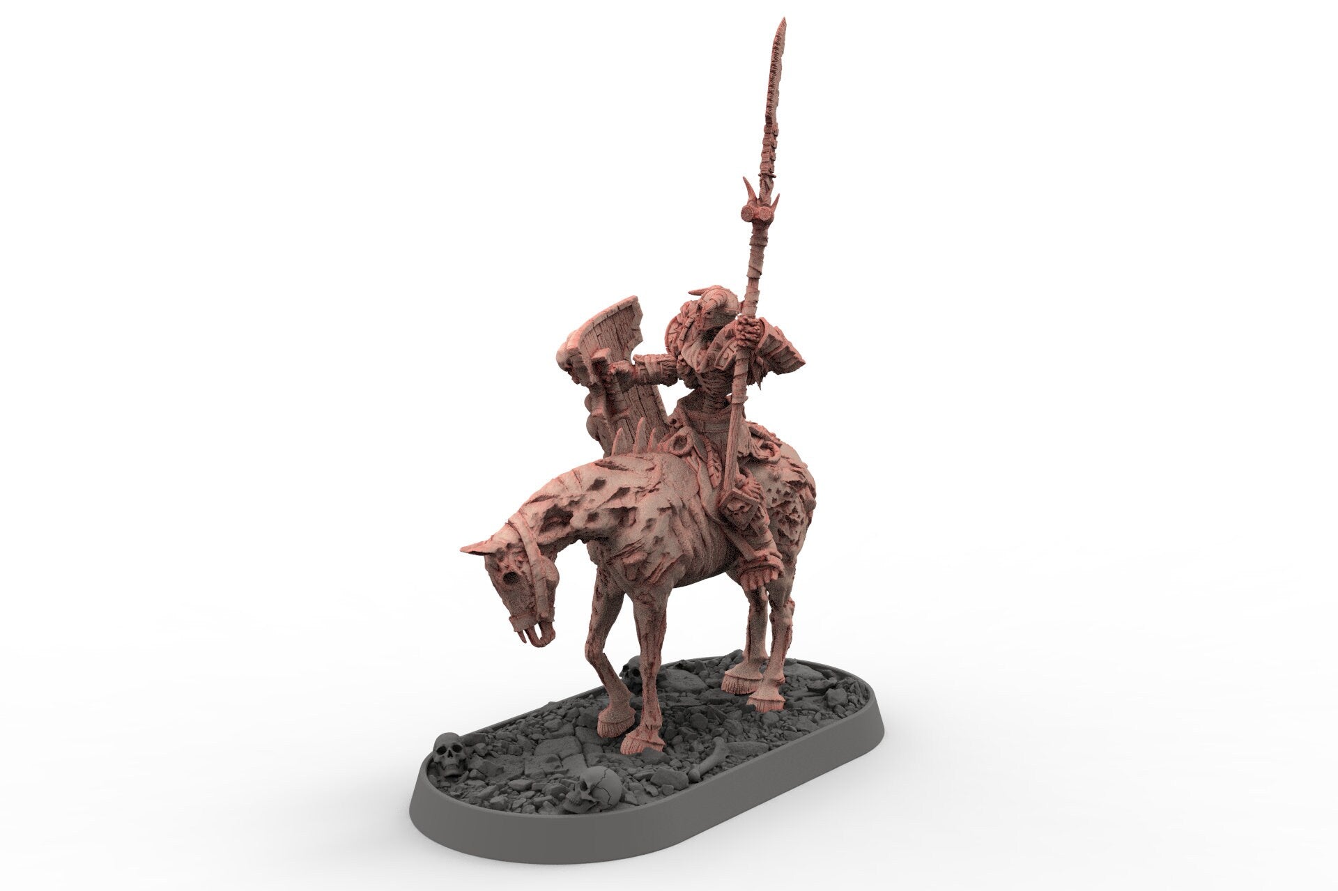 Undead - Commander Ash, The Unliving Horde of Dreadmarsh, daybreak miniatures, daybreak miniatures